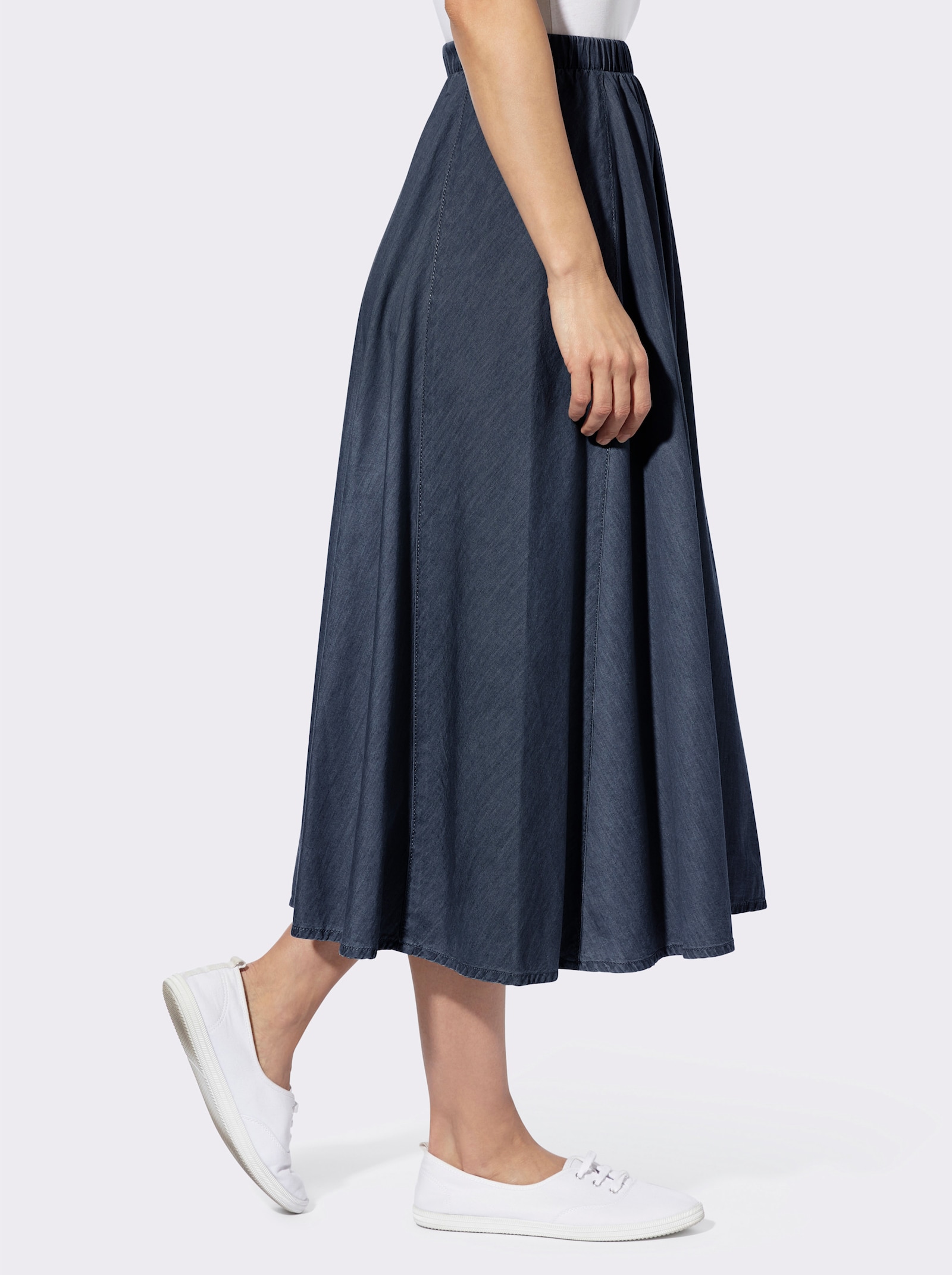Schlupfrock in Bahnen-Form - dark blue