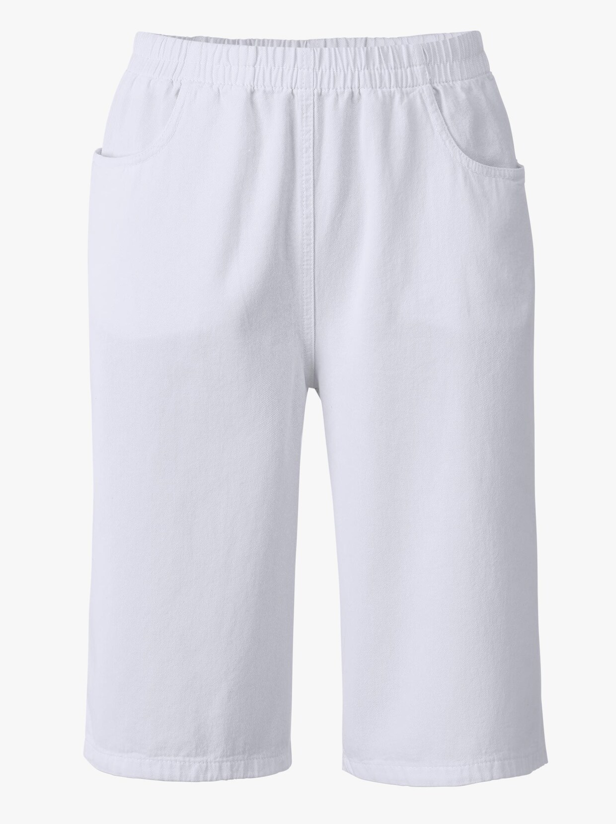 Bermudashorts - vit