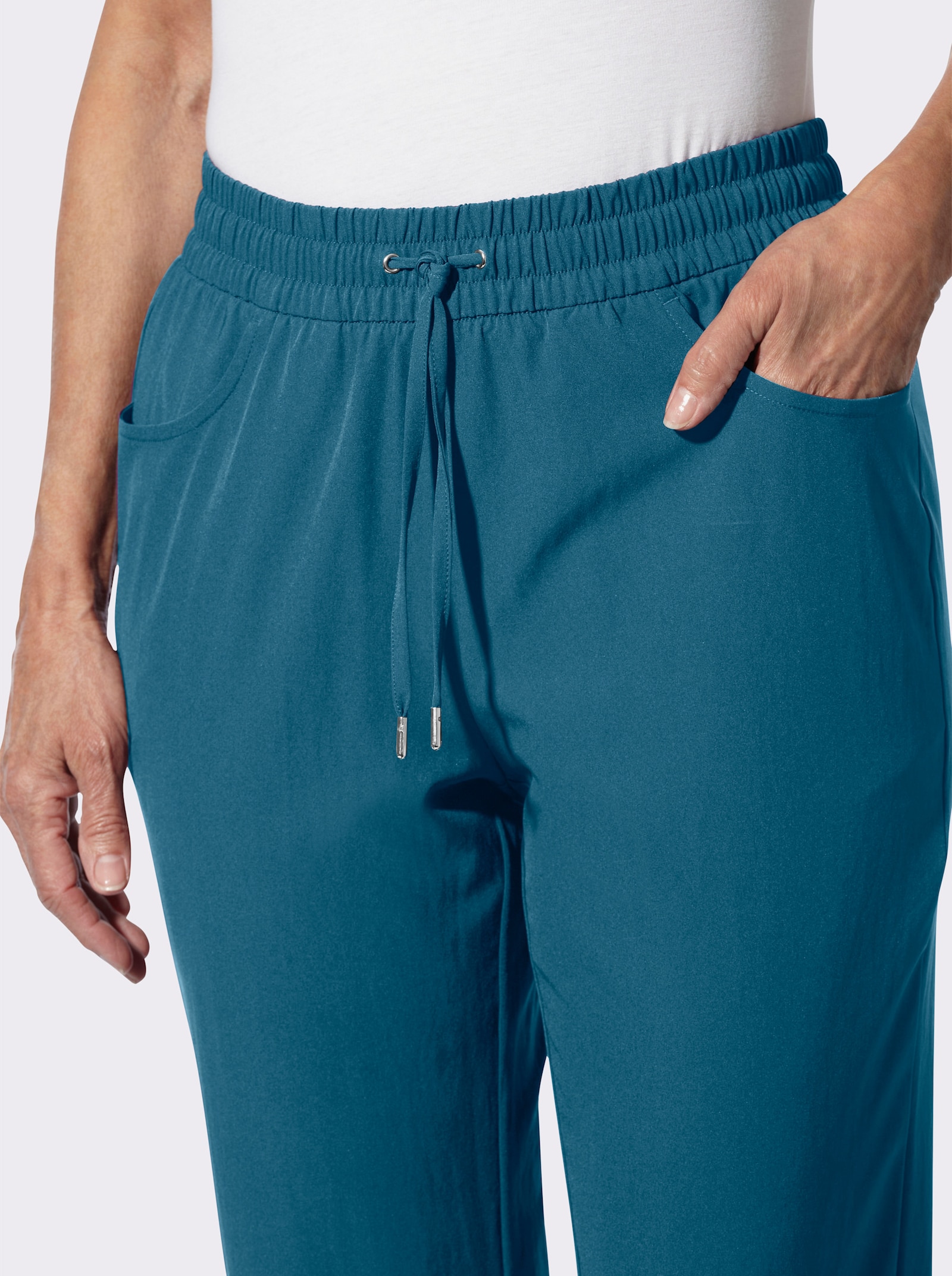 7/8-Hose atmungsaktiv und pflegeleicht - topas