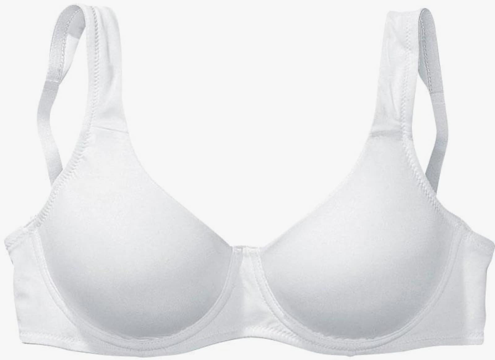 Nuance T-Shirt-BH - weiß