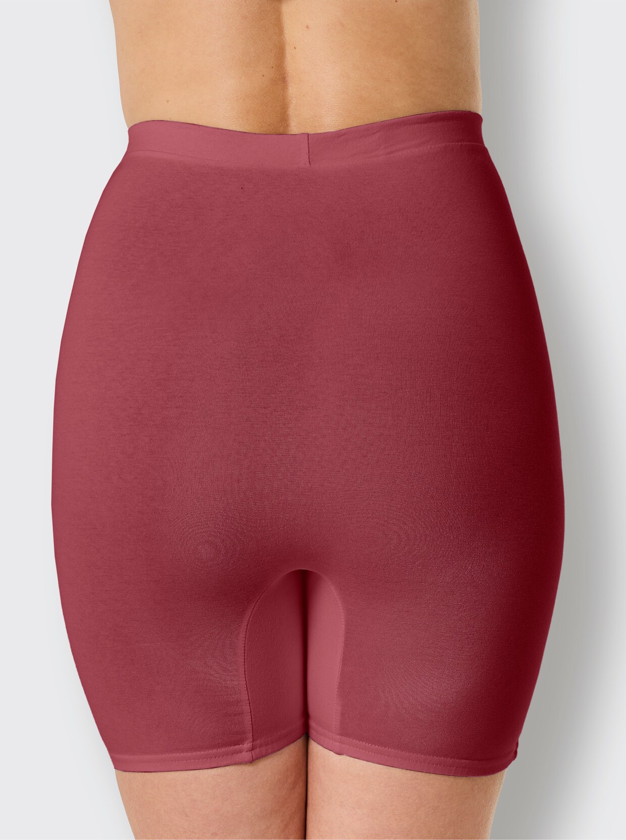 wäschepur Lange slip - 2x marine + 2x donkerrood