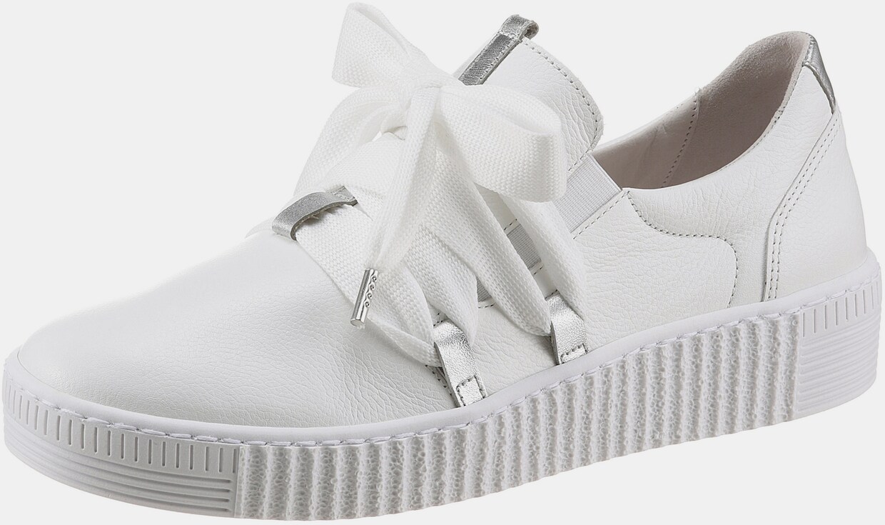 Gabor Slip-On Sneaker - weiß-silberfarben