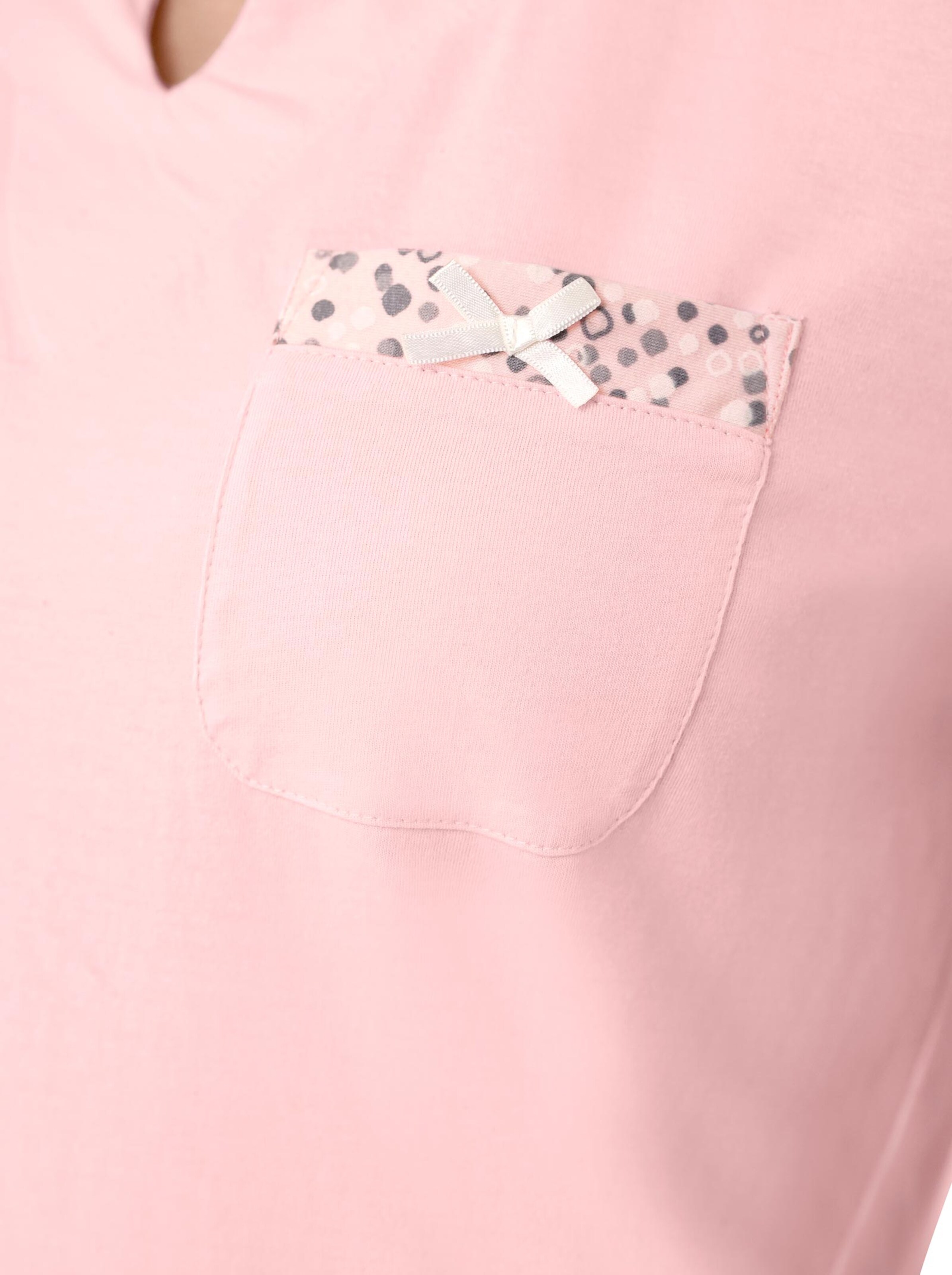 wäschepur Schlafanzüge - grau + rosé