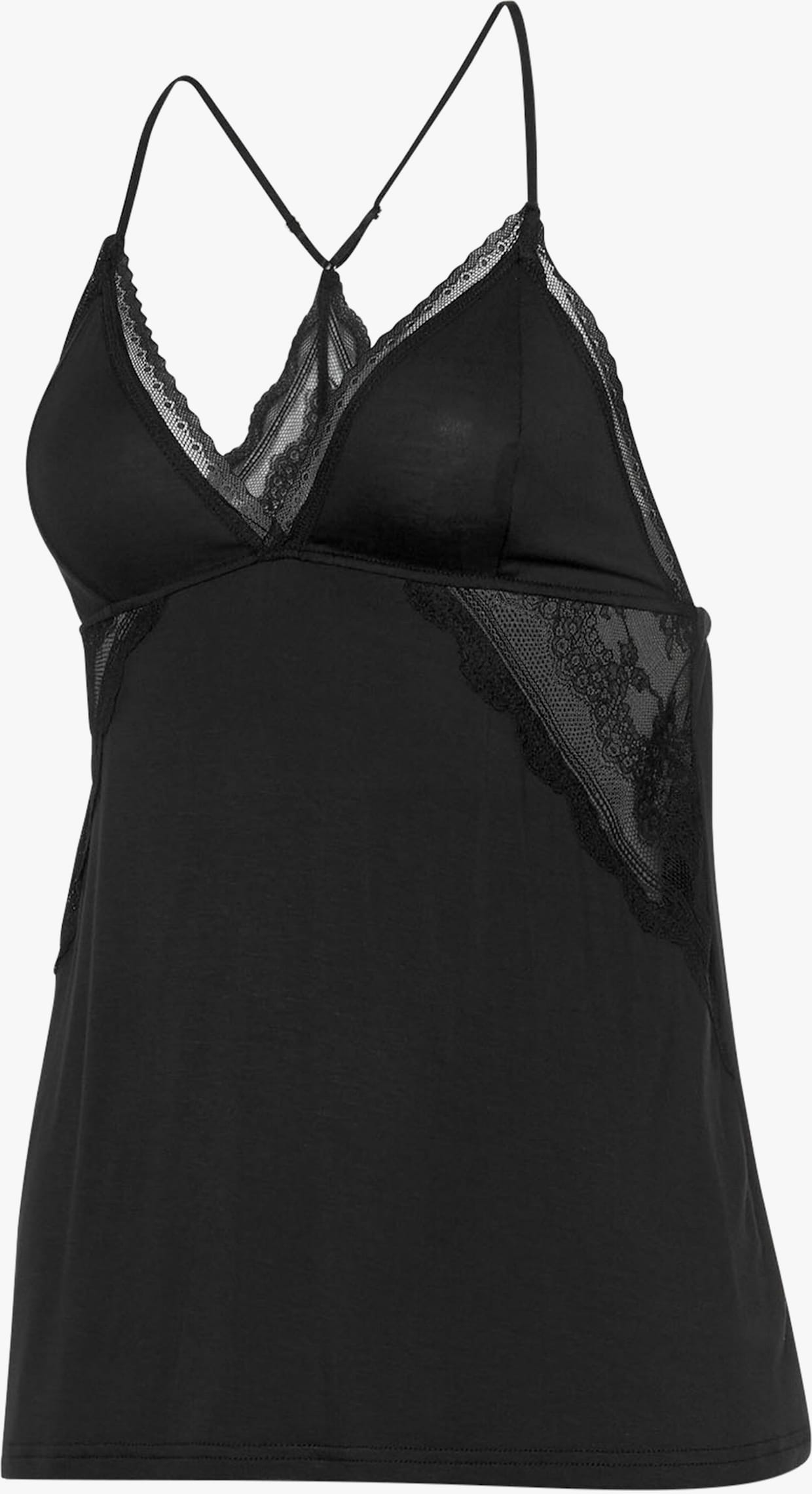 LASCANA Babydolltop - schwarz