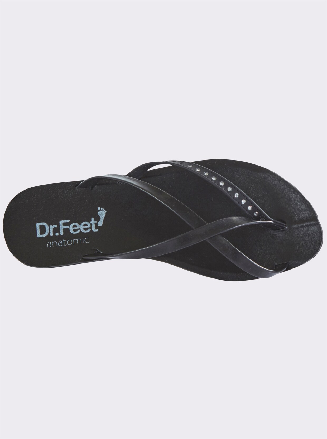 Dr. Feet Mules de bain - noir