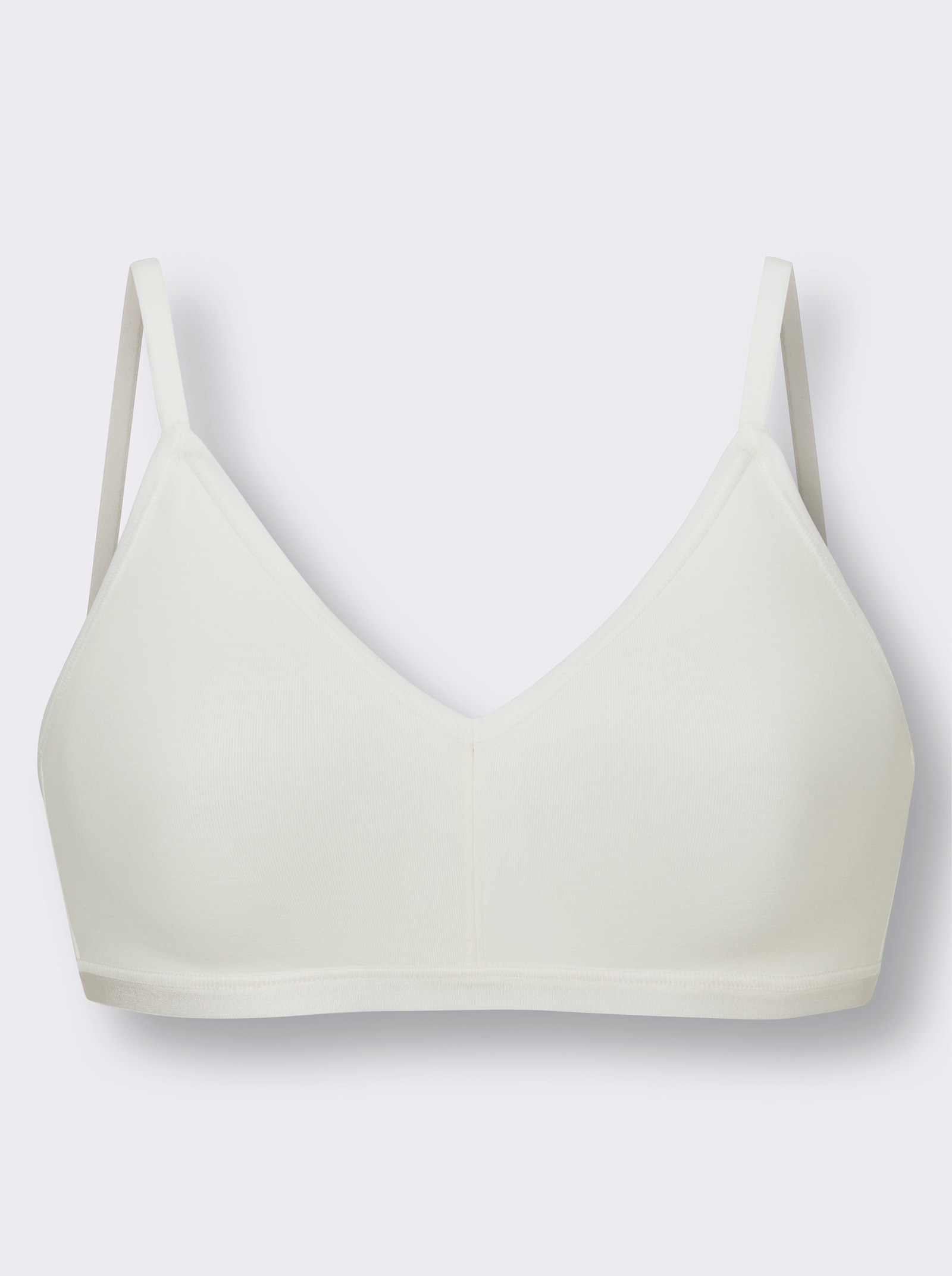 Triumph BH ohne Bügel mit vorgeformten Cups - ecru