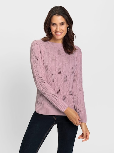 Pullover met lange mouwen - roze