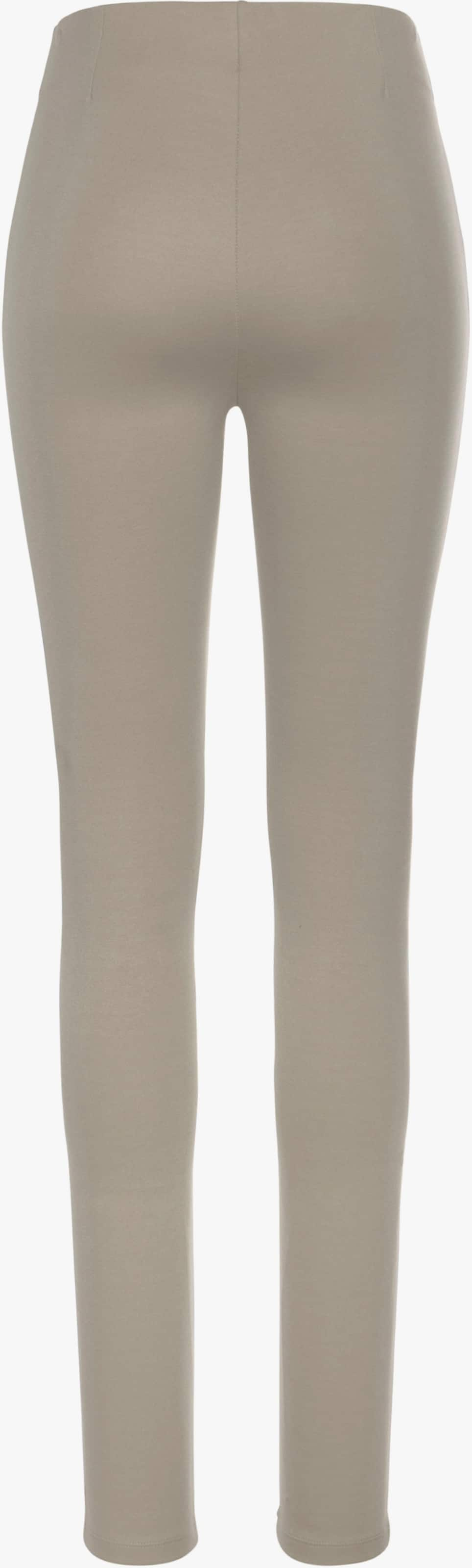 LASCANA Legging taille haute - beige