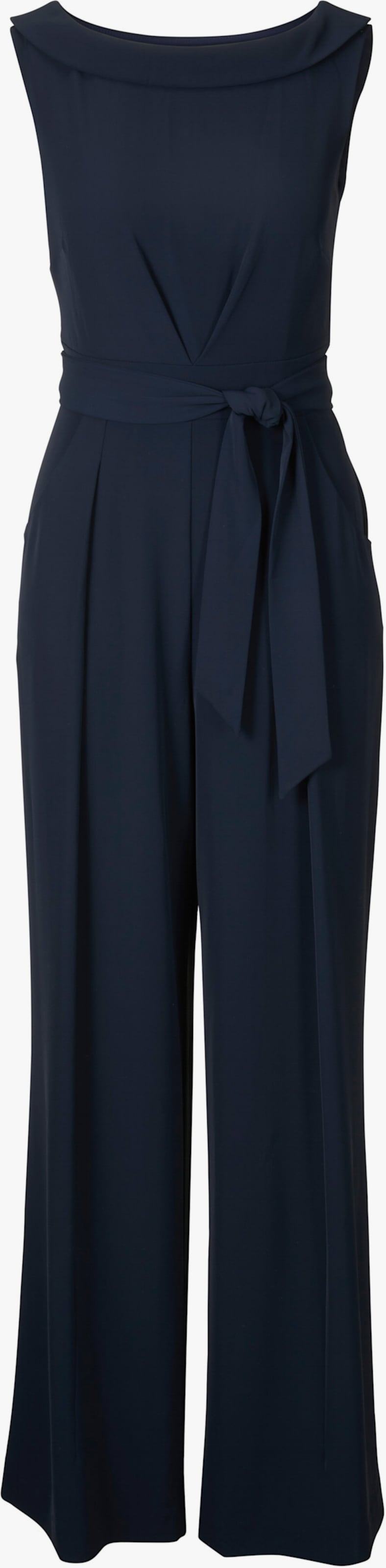 heine Overall mit Bindegürtel - marine