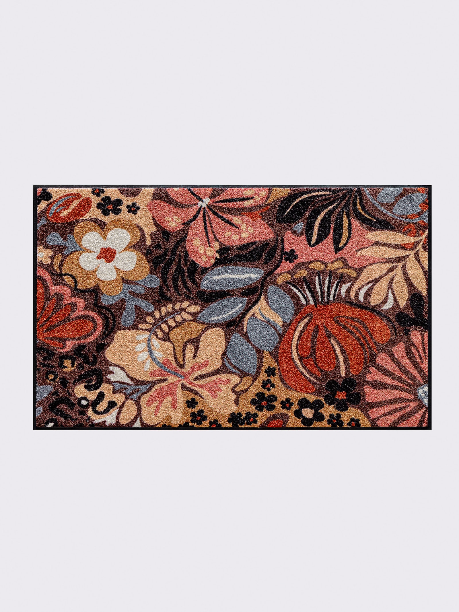 Salonloewe Fußmatte - braun-gemustert