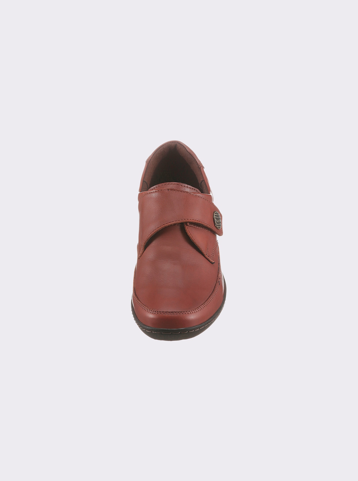 airsoft comfort+ Skor med kardborrerem - rödbrun