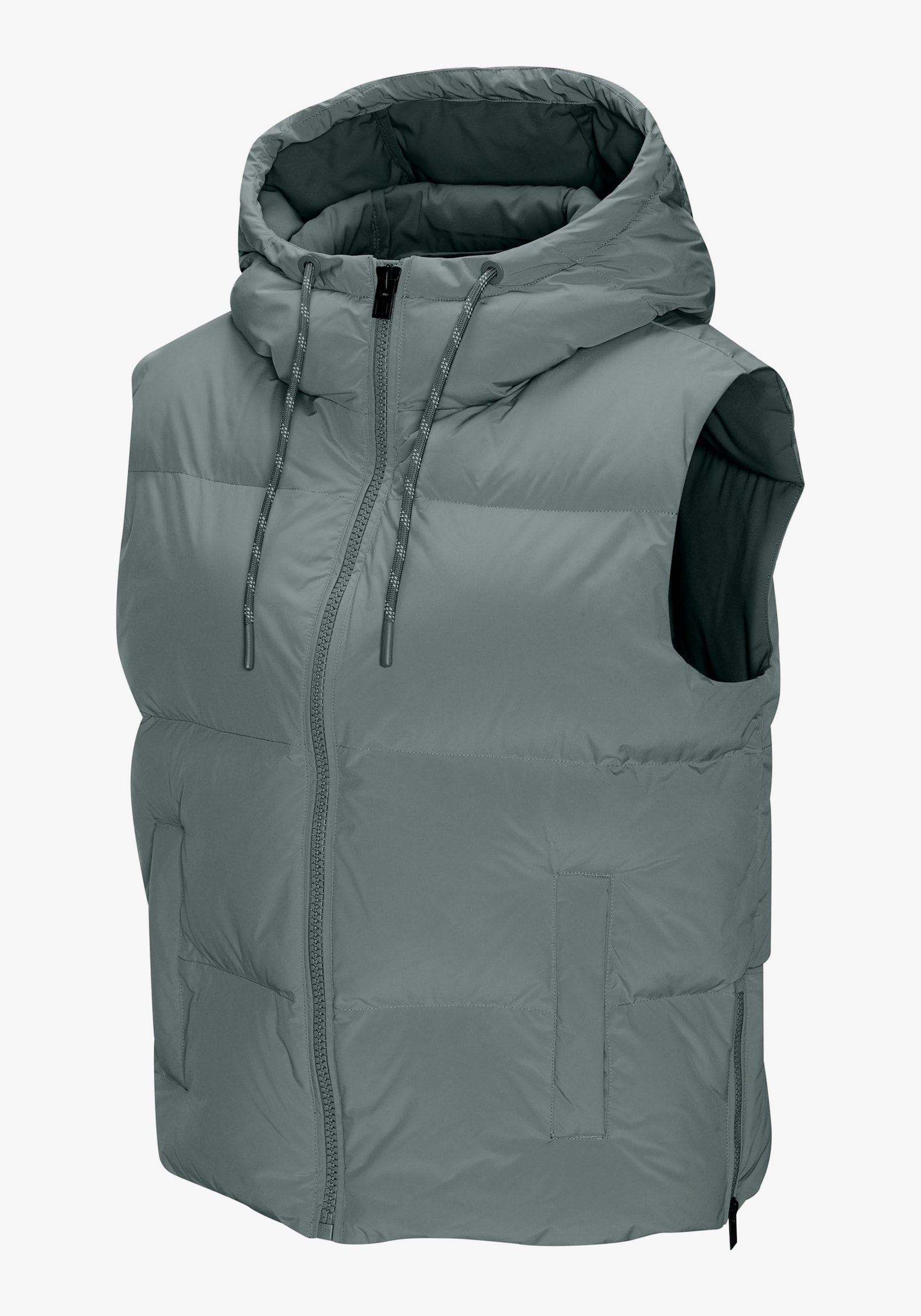 Elbsand Steppweste - graugrün