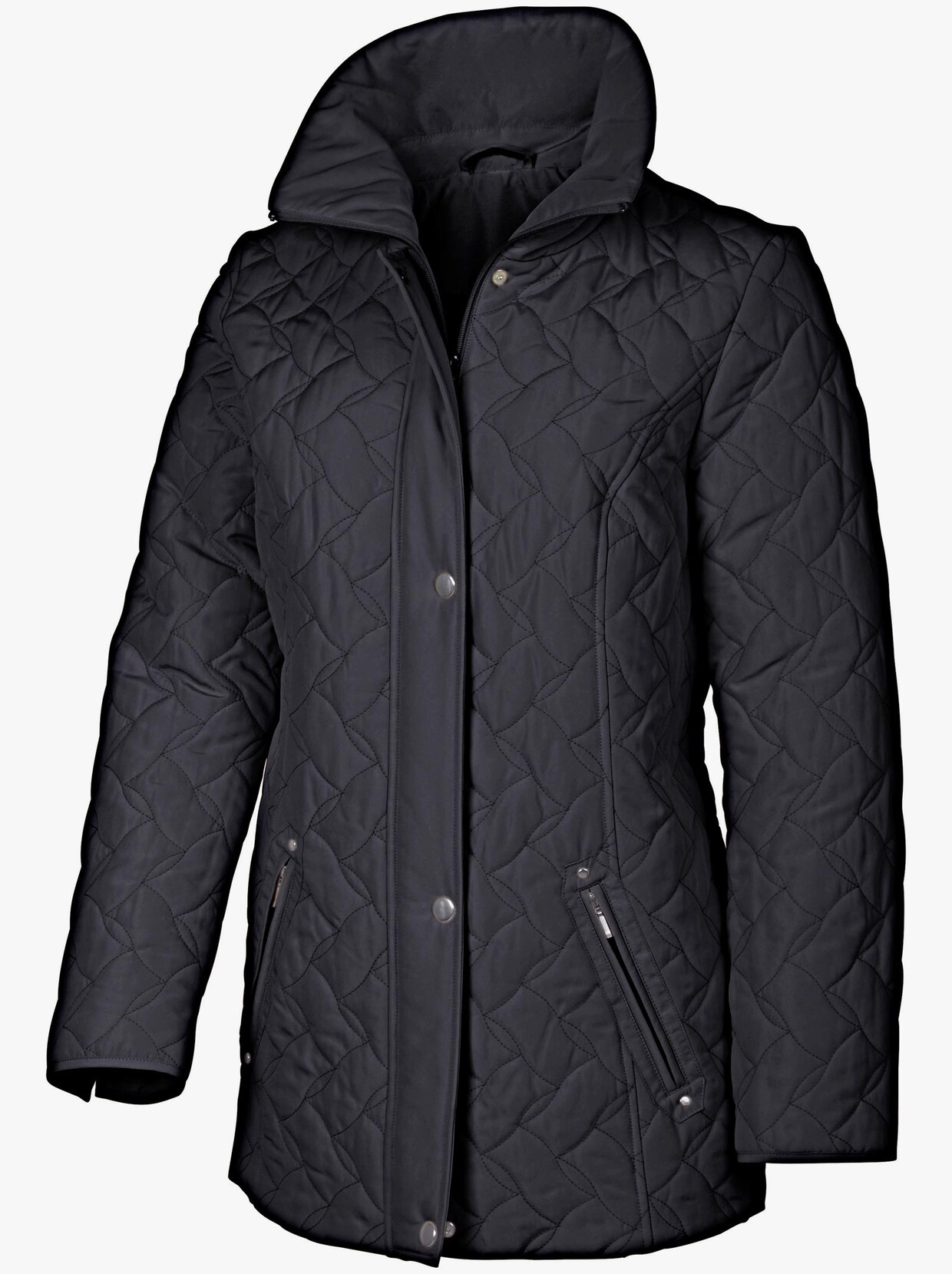 Steppjacke - schwarz