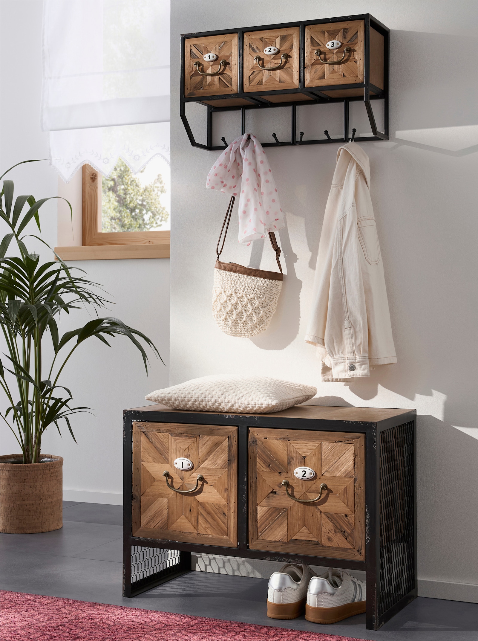 heine home Kapstok - zwart/bruin