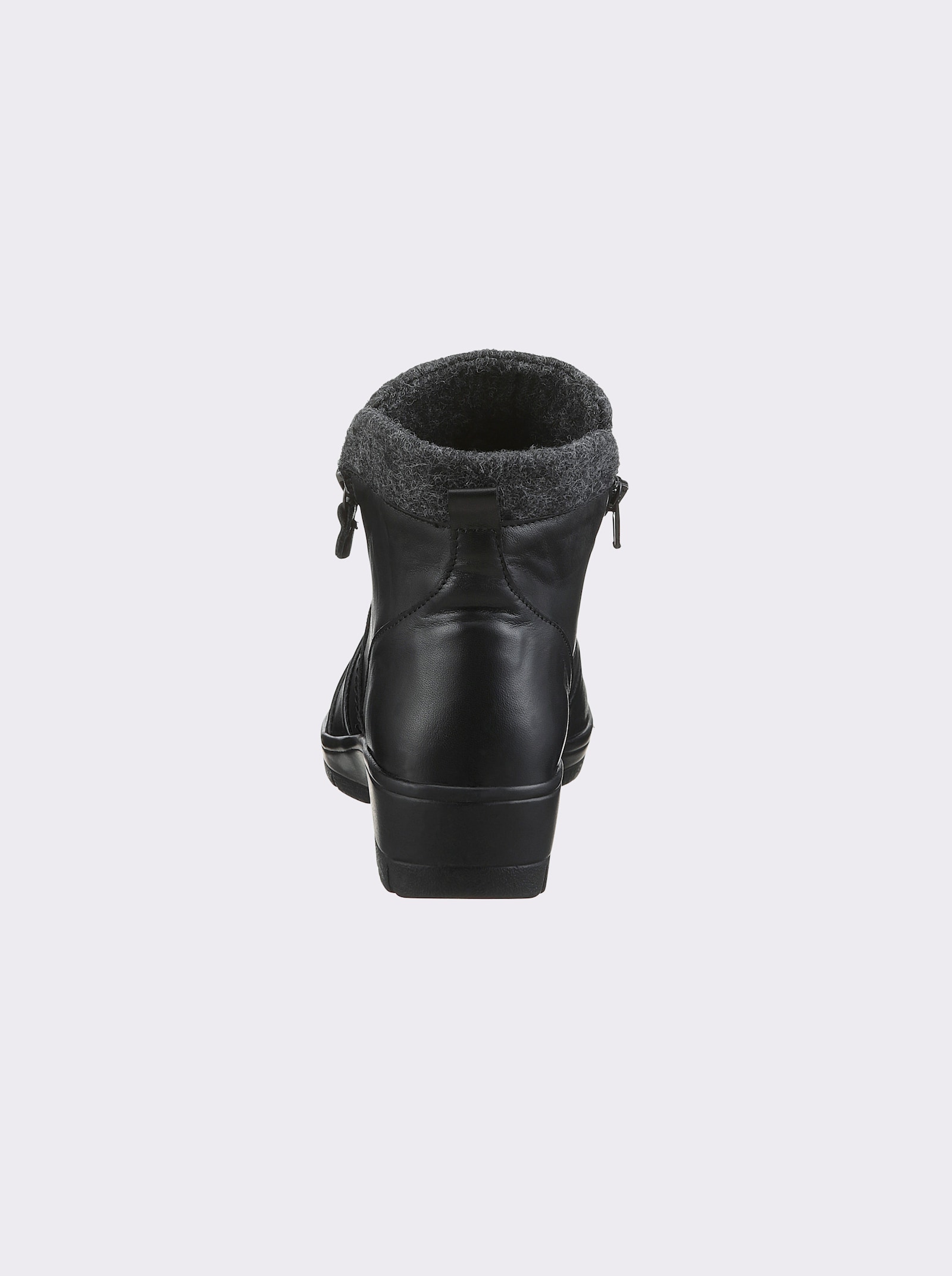 airsoft comfort+ Keilstiefelette - schwarz