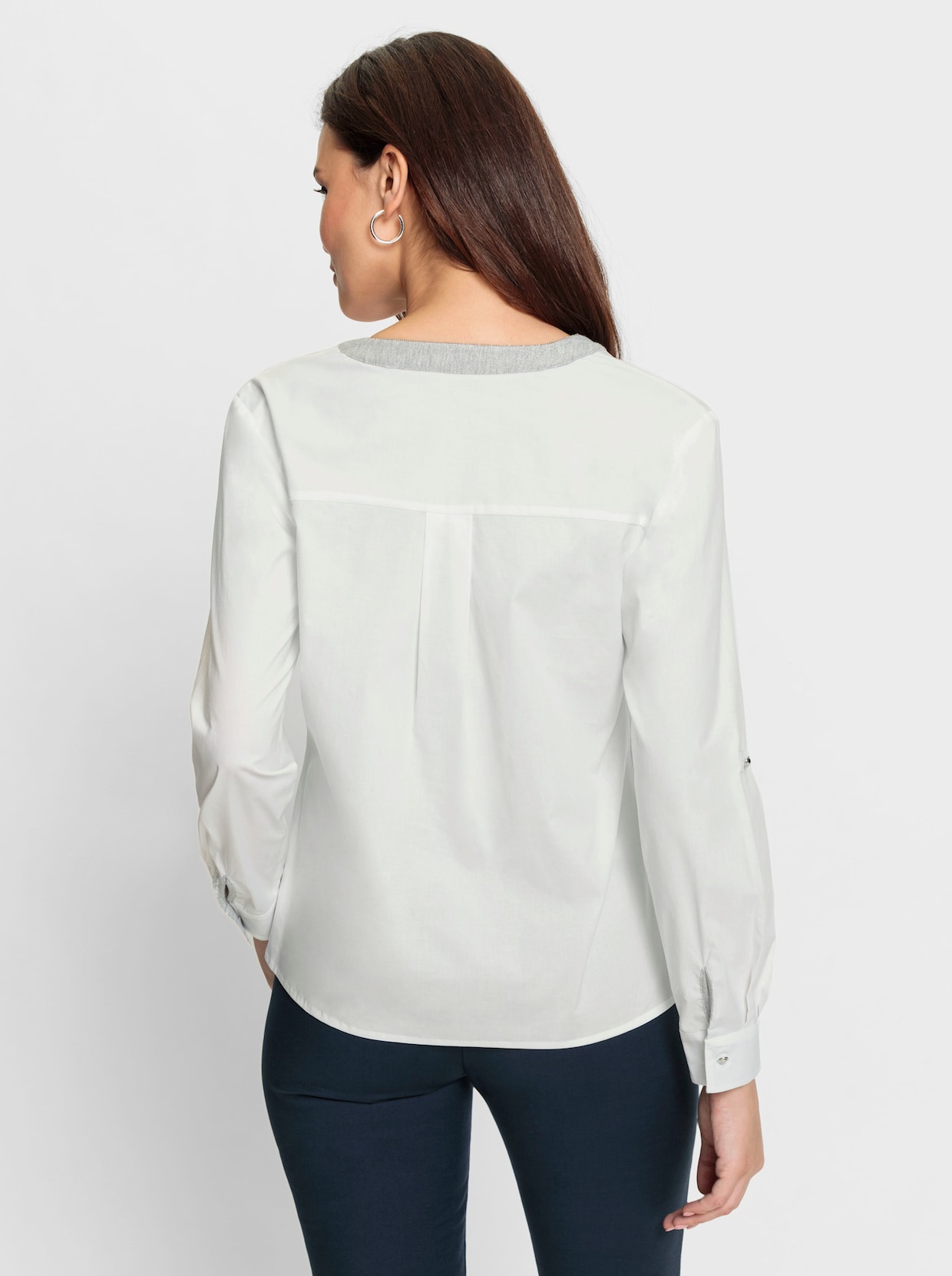 Katoenen blouse - ecru