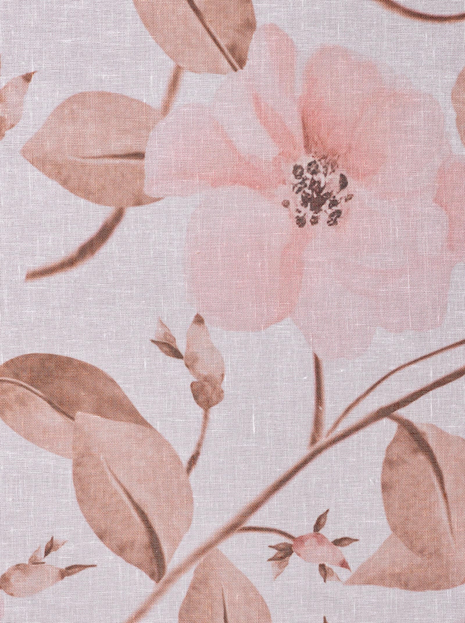 heine home Raffrollo - weiß-rosé