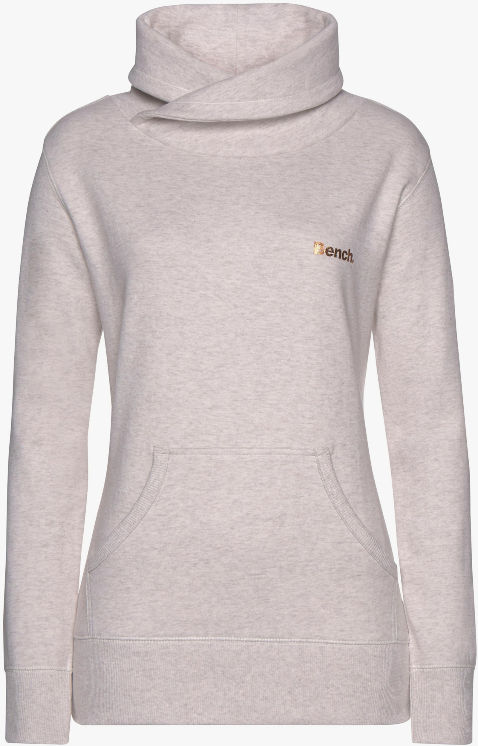 Bench. Loungewear Longsweatshirt - beige-meliert
