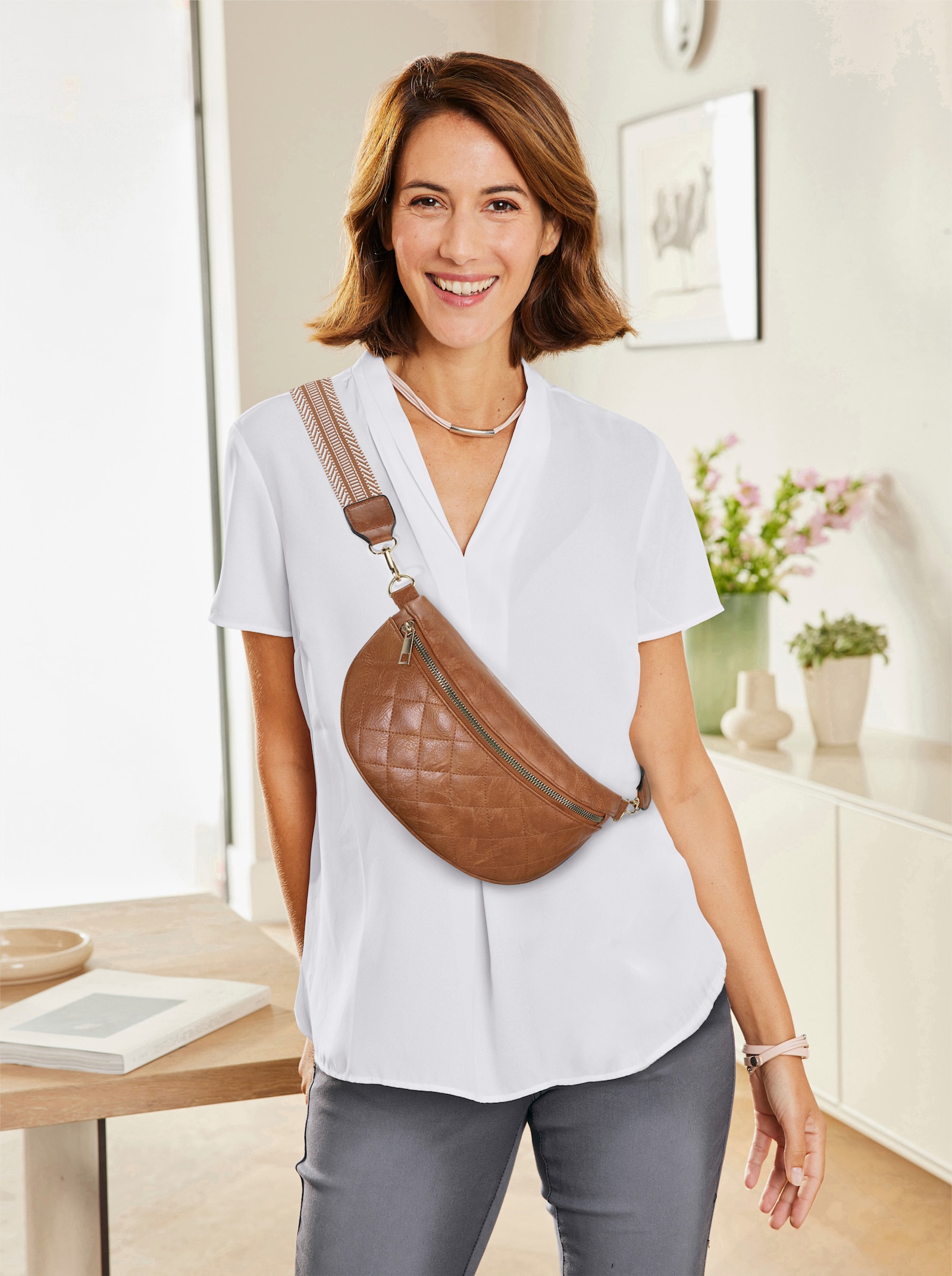 Handtasche - braun