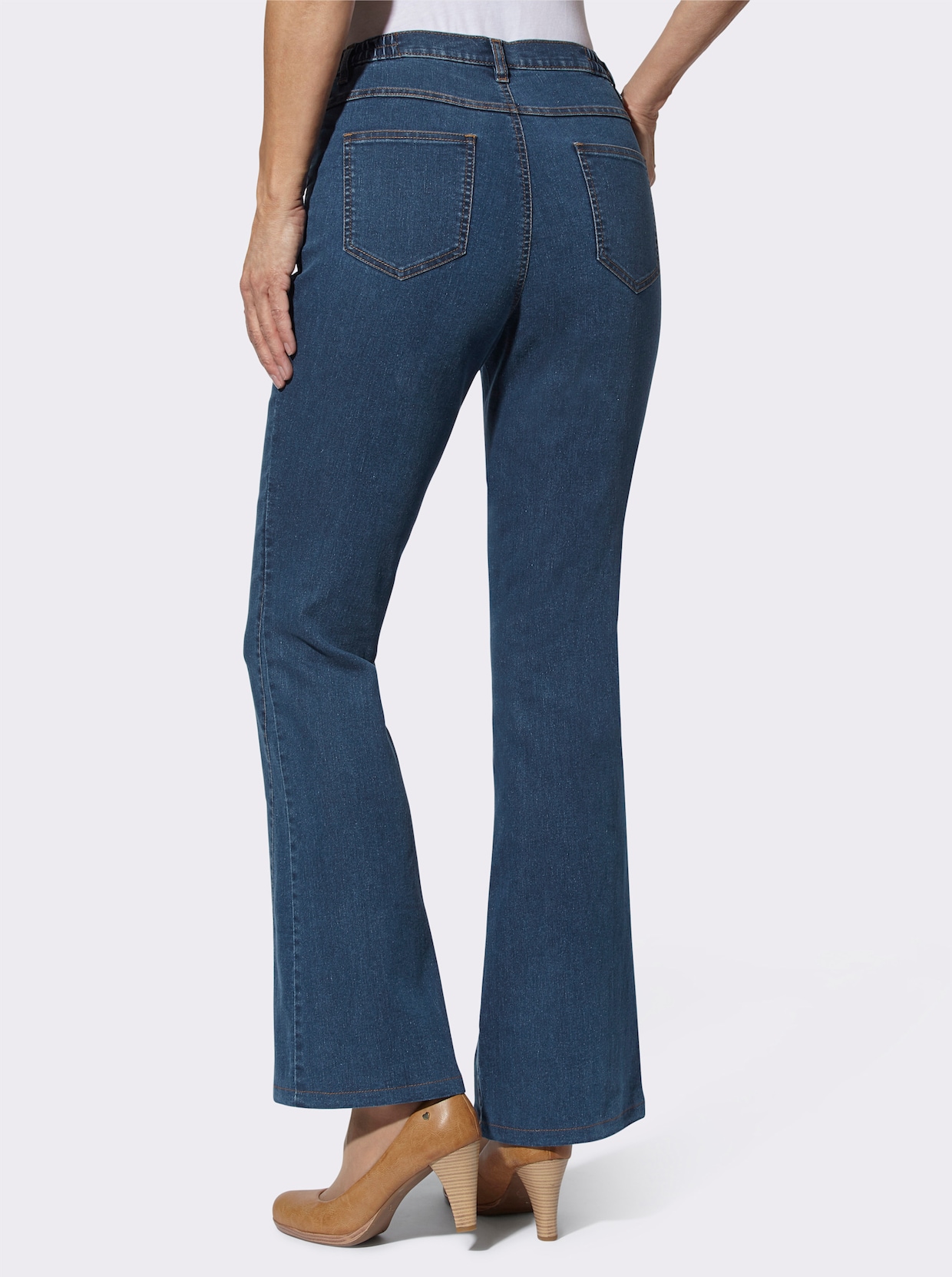 Jeans - blue-stone-washed