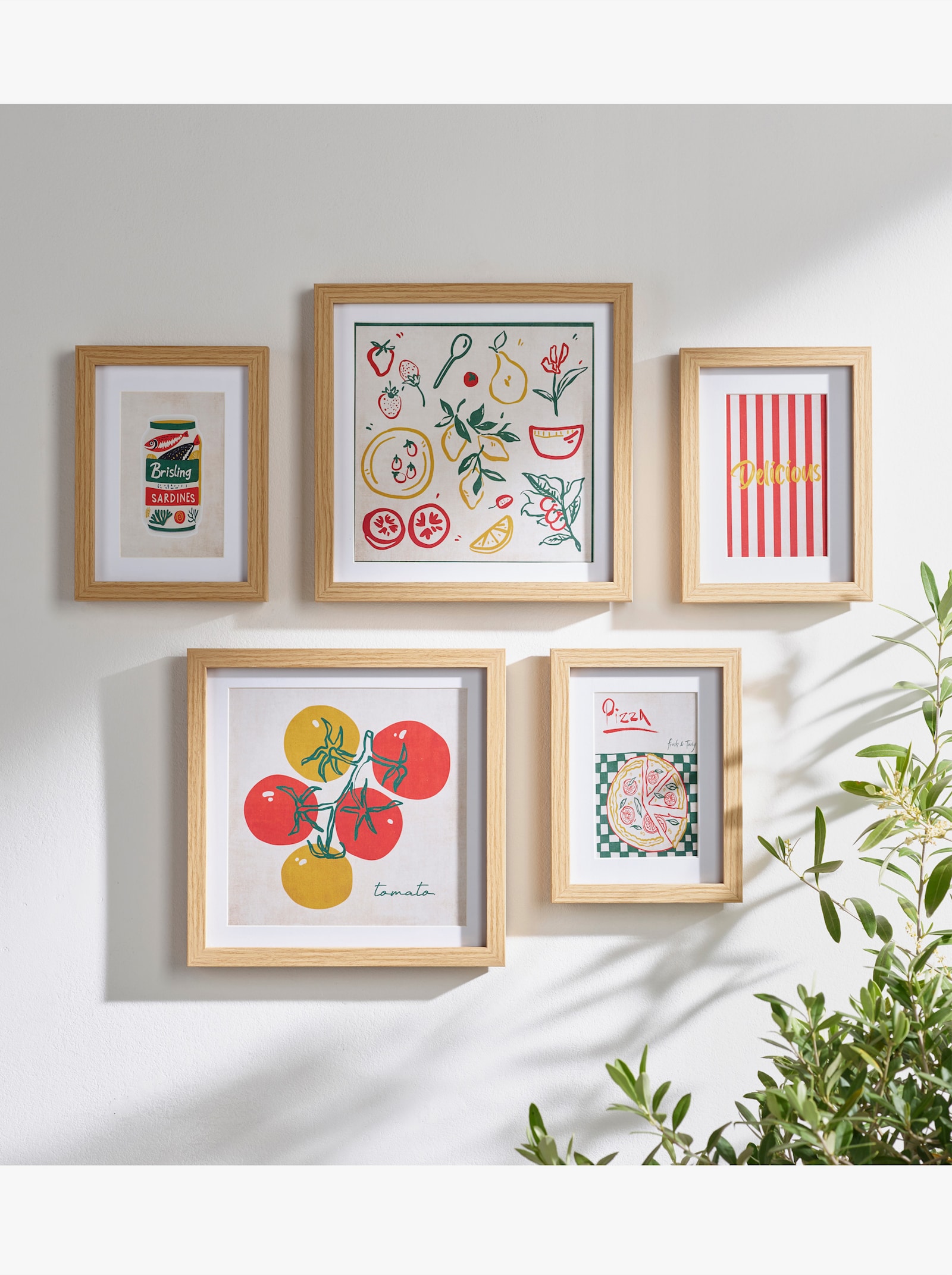 heine home Bild - rot-bunt