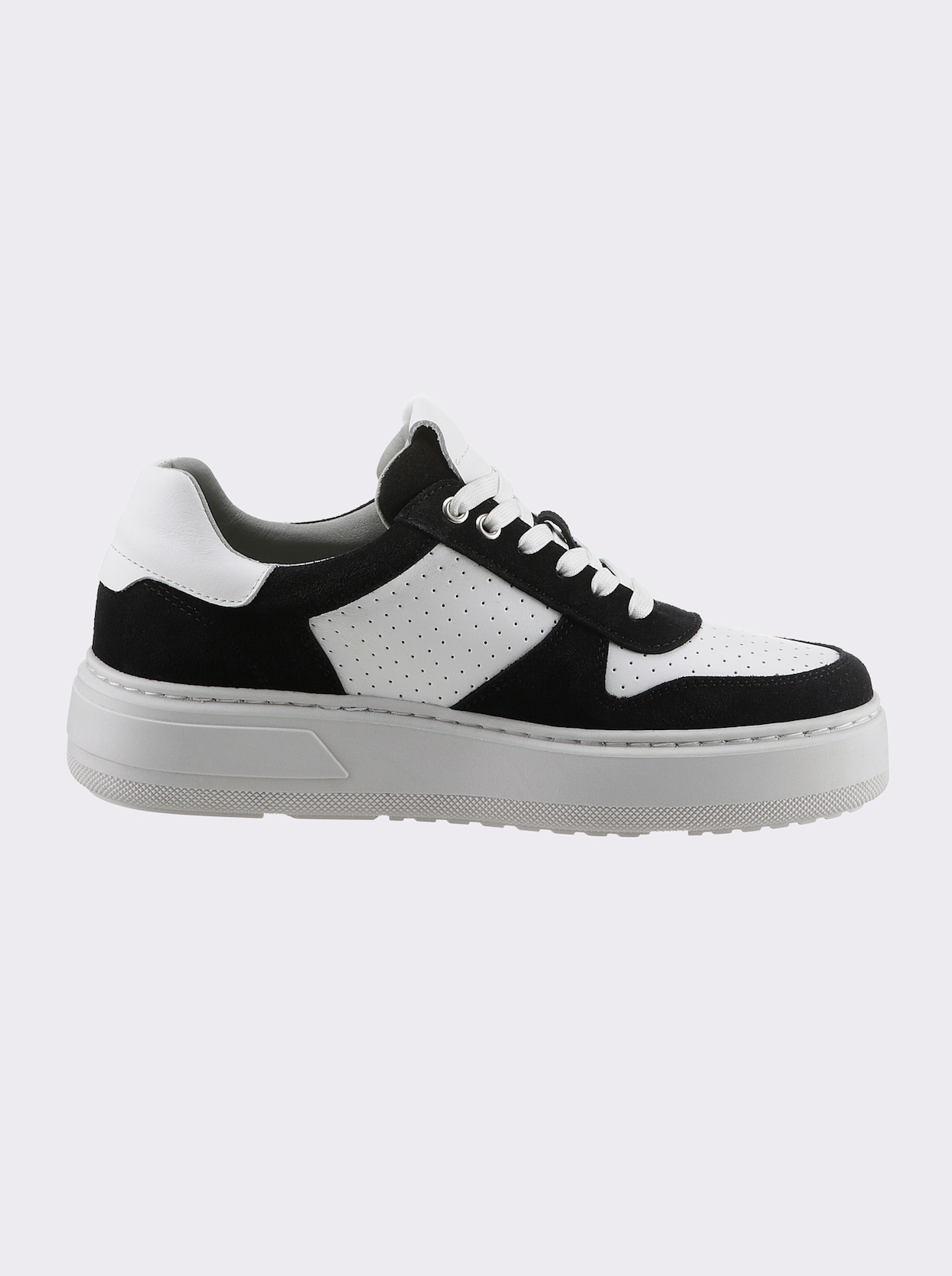 heine Sneaker - zwart/wit