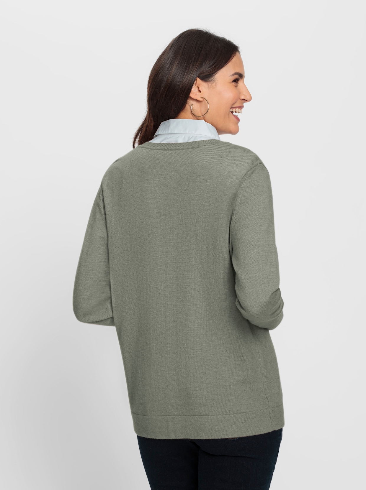 Strickjacke - jade