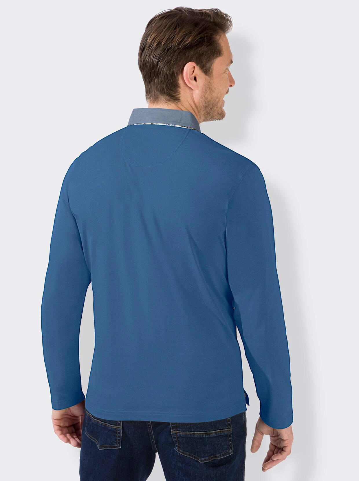 Hajo Langarm-Shirt - blau