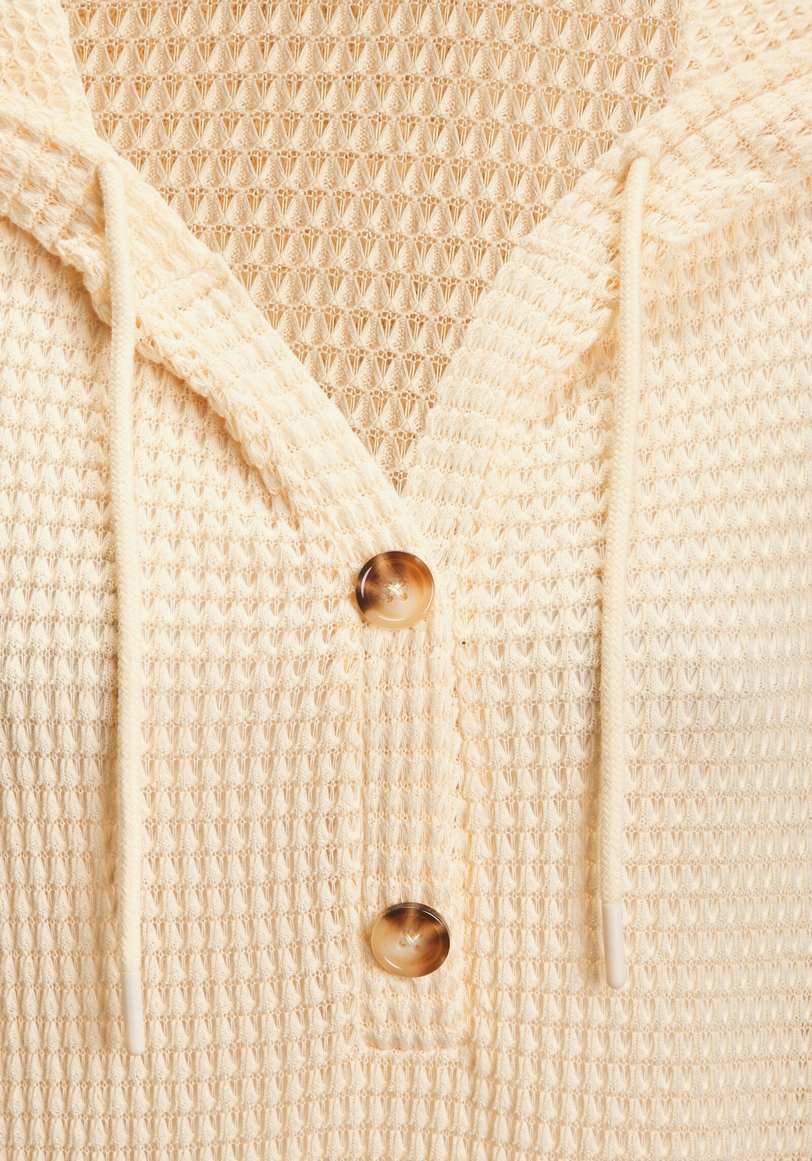 LASCANA Shirt met 3/4-mouw - geel