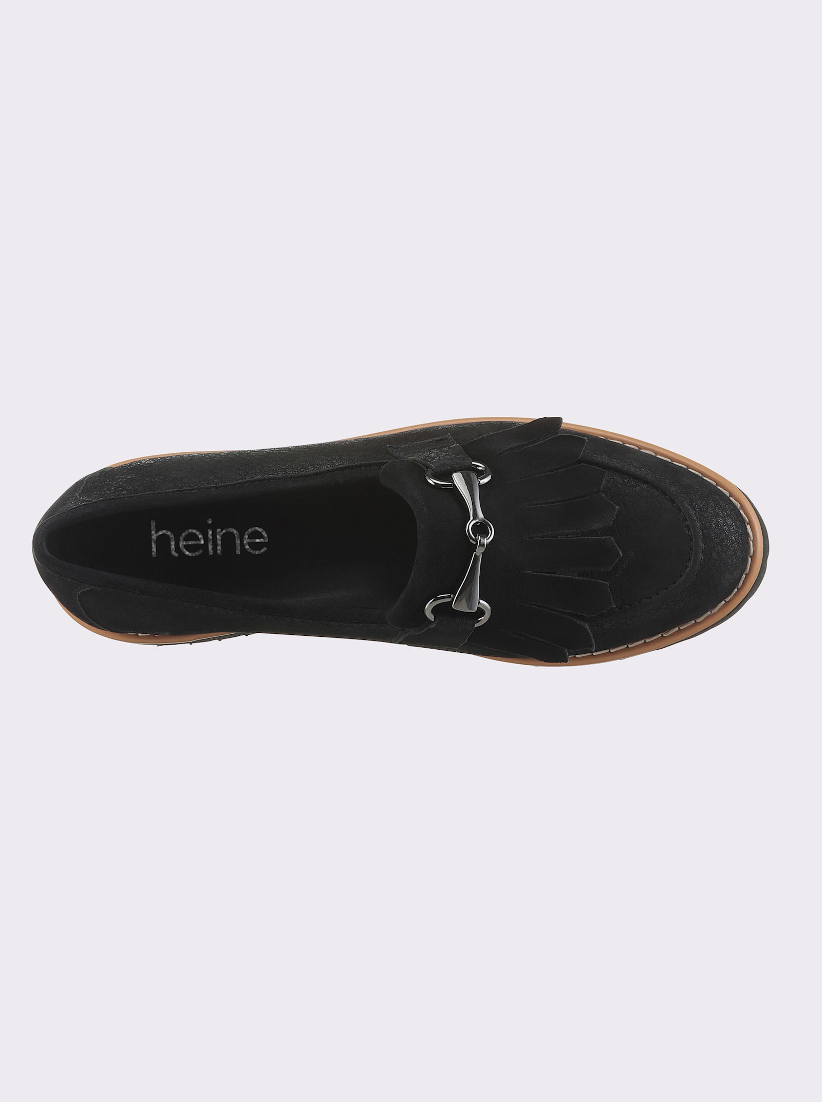 heine Slipper - schwarz