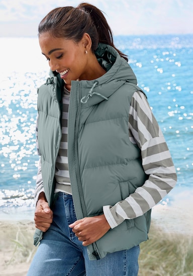 Elbsand Bodywarmer - grijsgroen