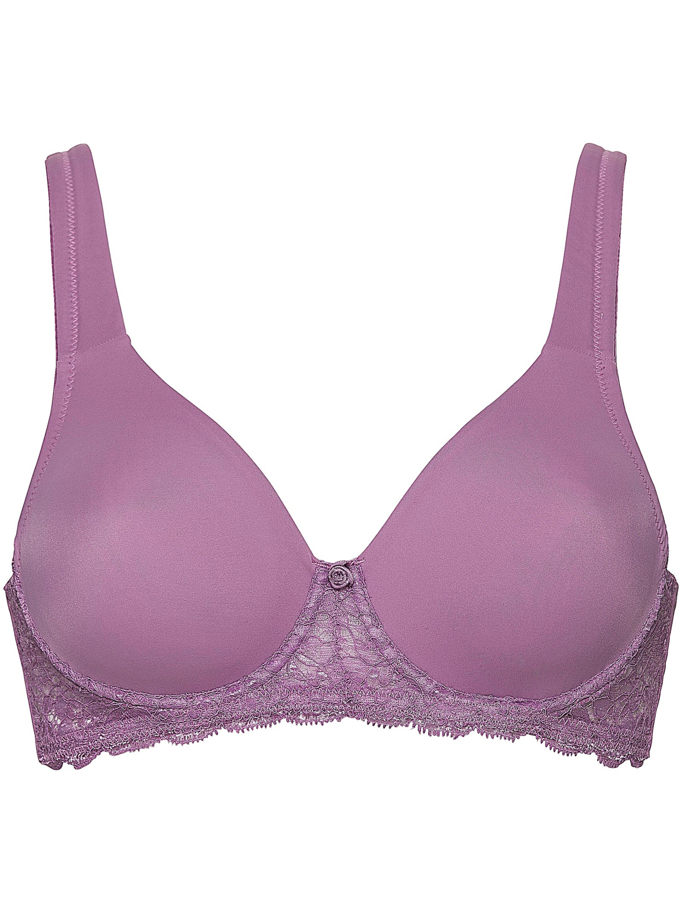 wäschepur T-Shirt-BH mit Bügel - lavendel