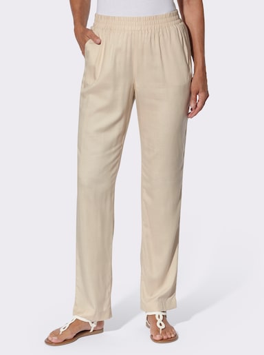 Schlupfhose mit Taschen - sand