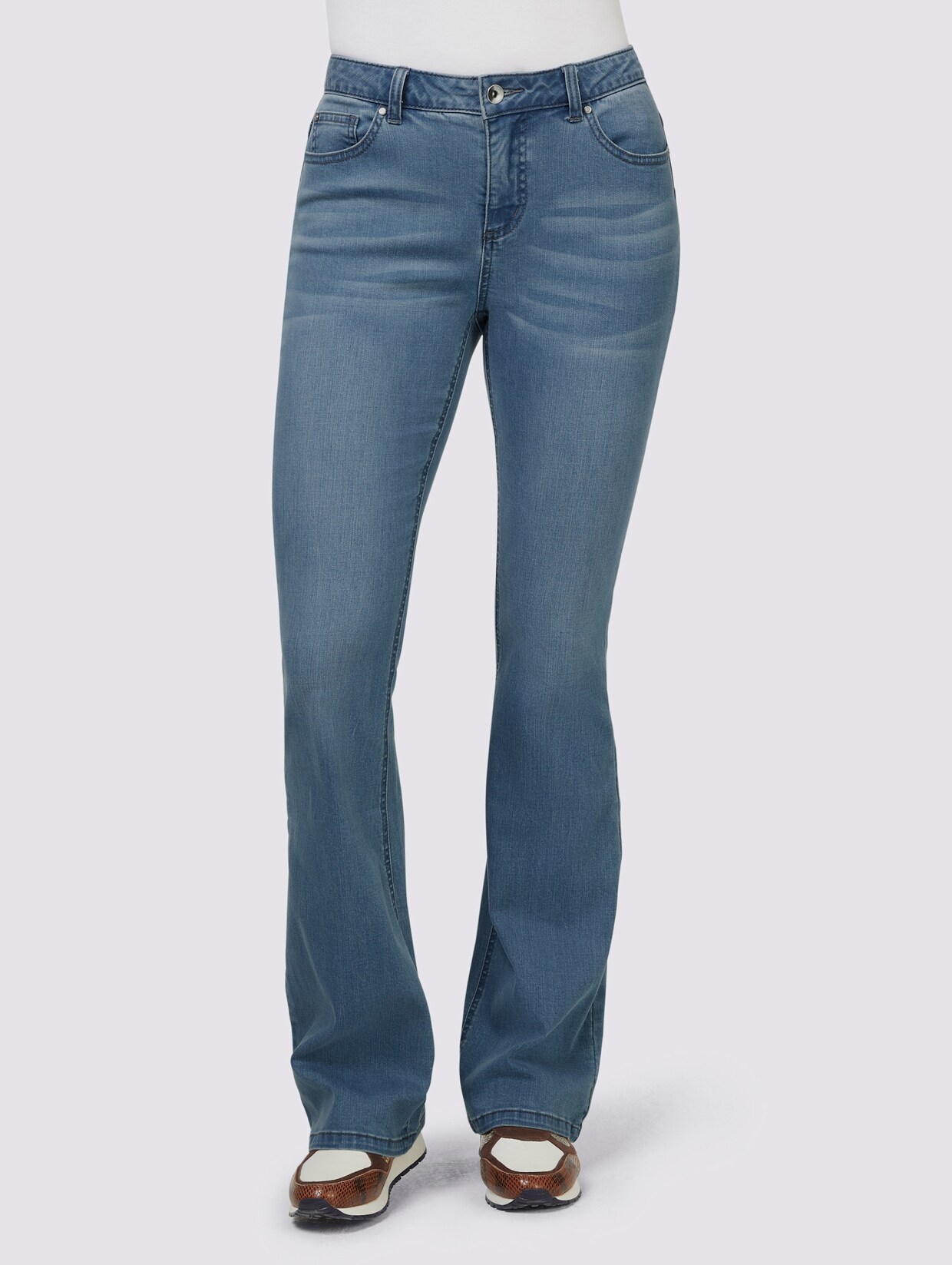 heine Push-up-Jeans - blue-bleached