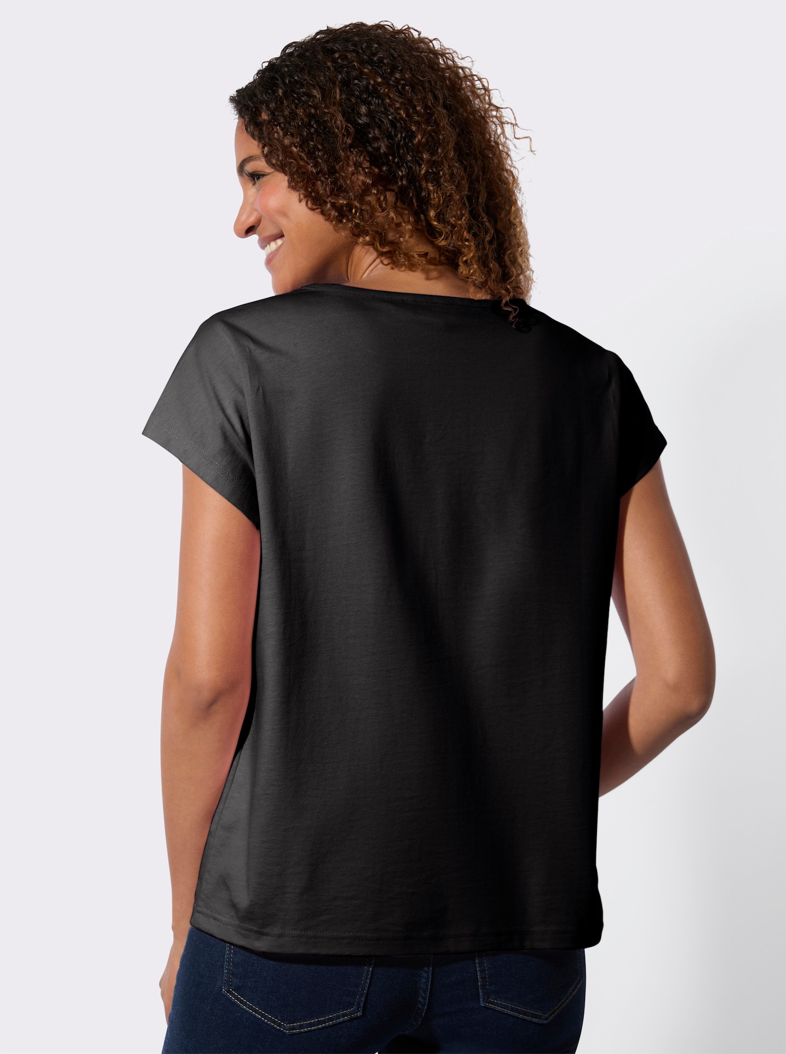 Tričko v balení po 2 ks - černá + černá