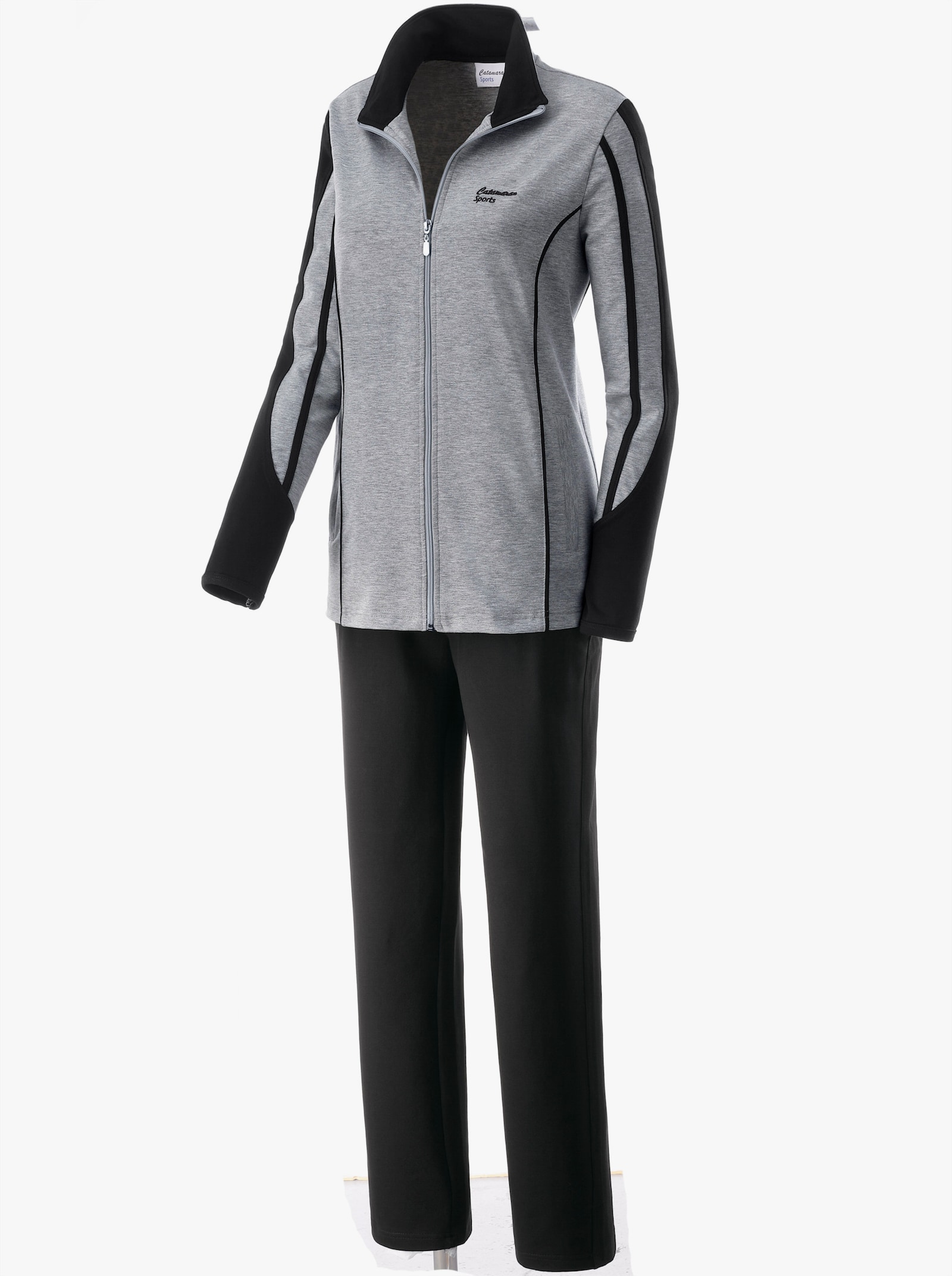 Catamaran Sports Freizeitanzug formstabile Qualität - grau-meliert
