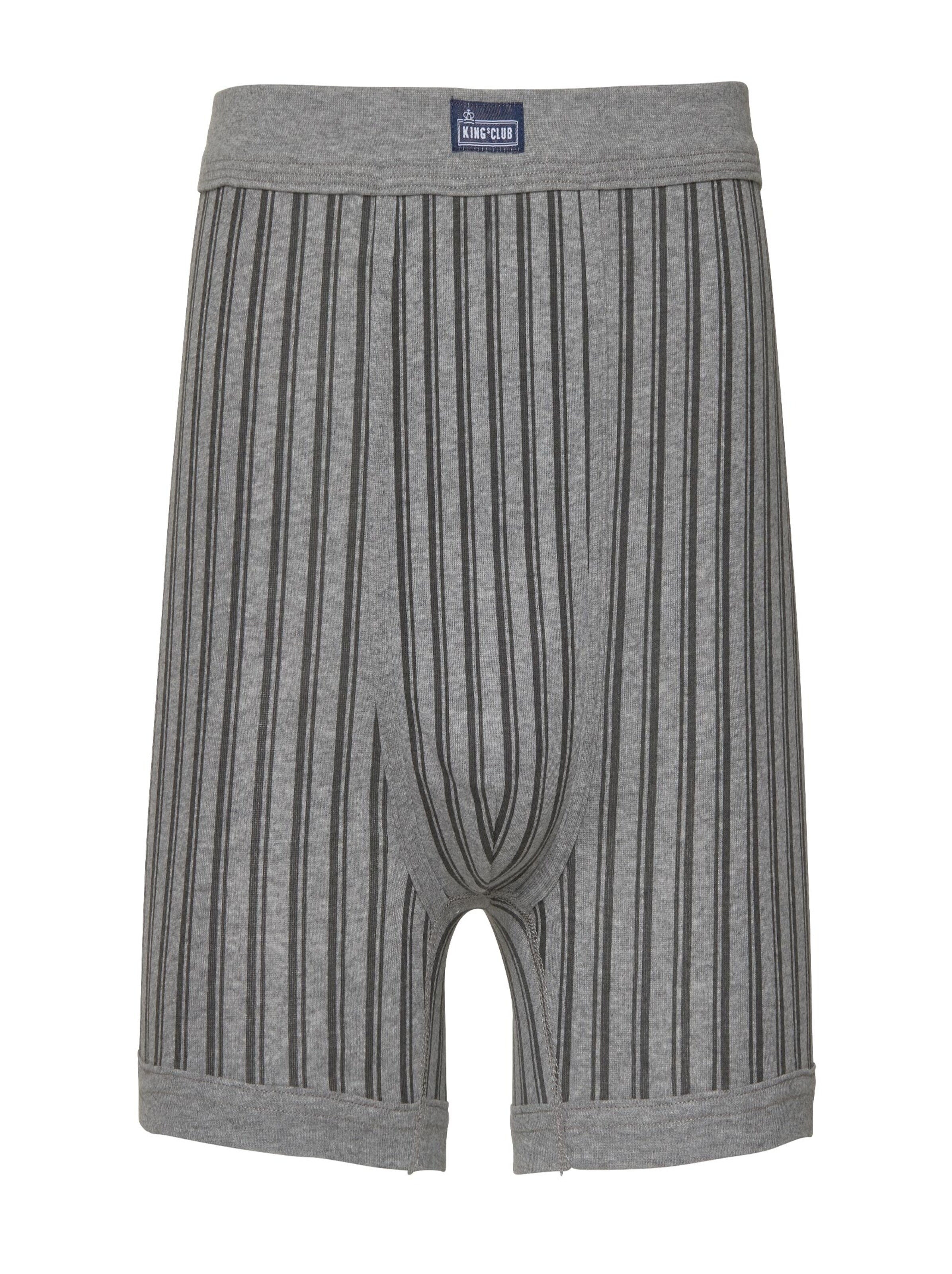 KINGsCLUB Schlüpfer - grau-gestreift