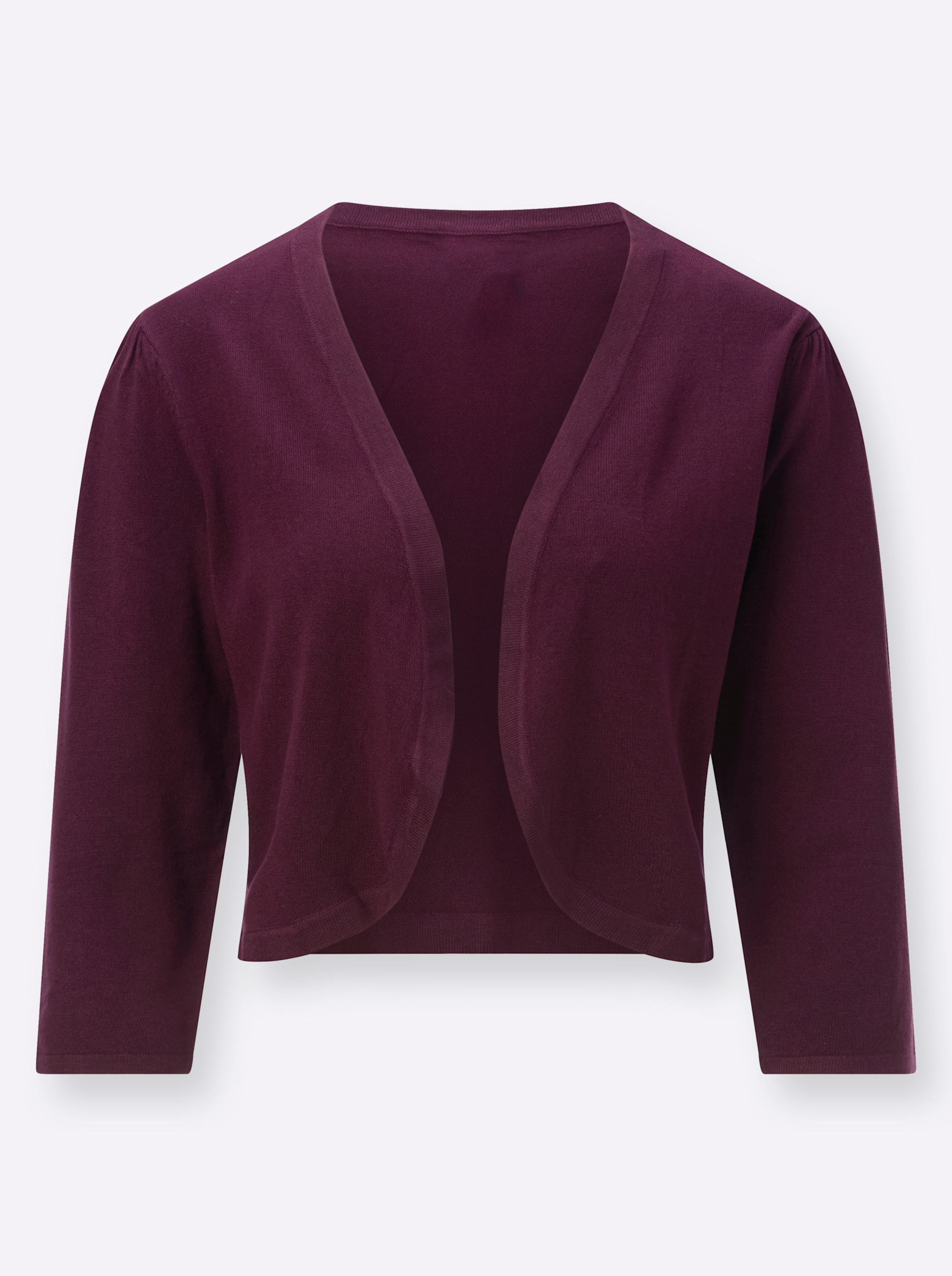 Sheego Damen Burgund Bolero - Bild 2