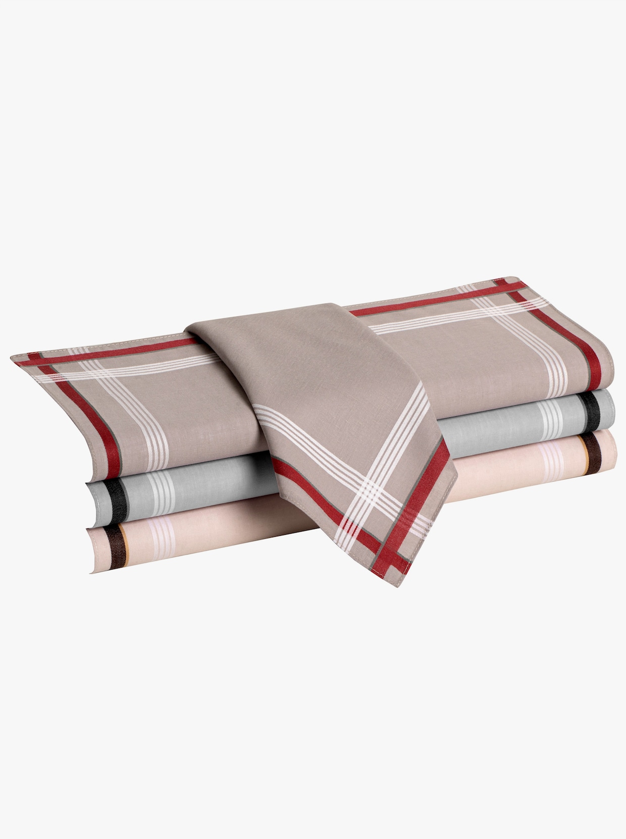 Herren-Taschentücher - farbig-sortiert