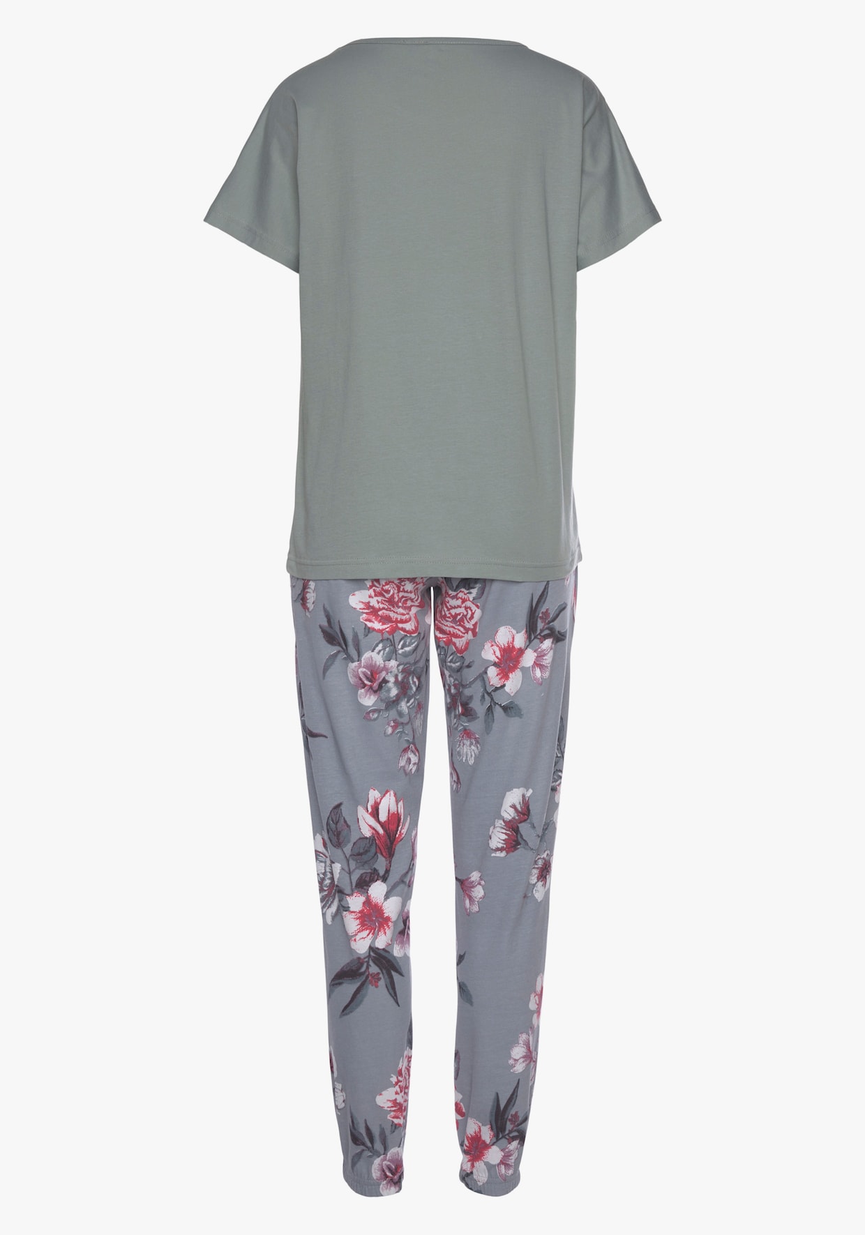 Vivance Dreams Pyjama - mint-grau