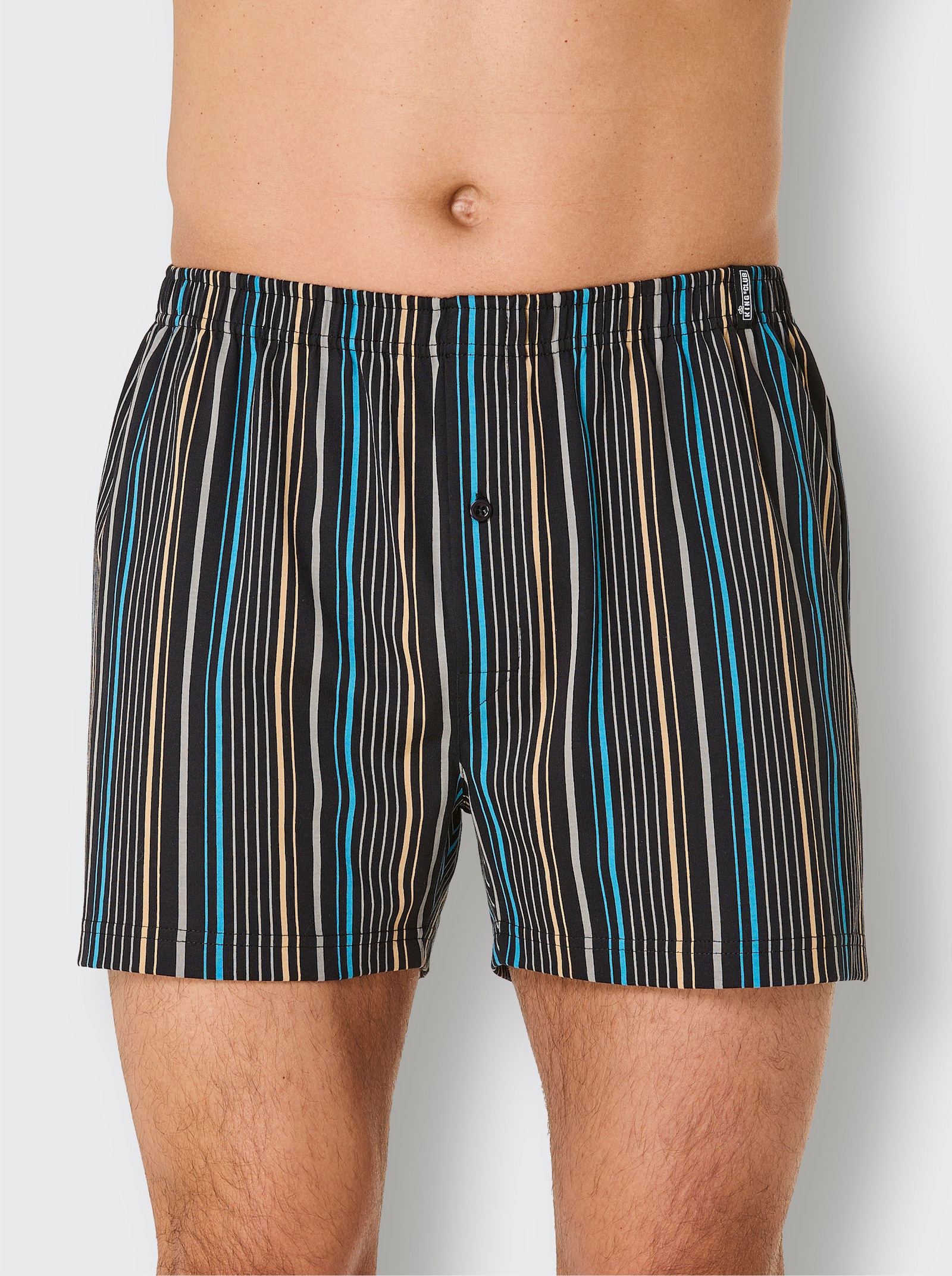 Boxershorts - zwart geprint