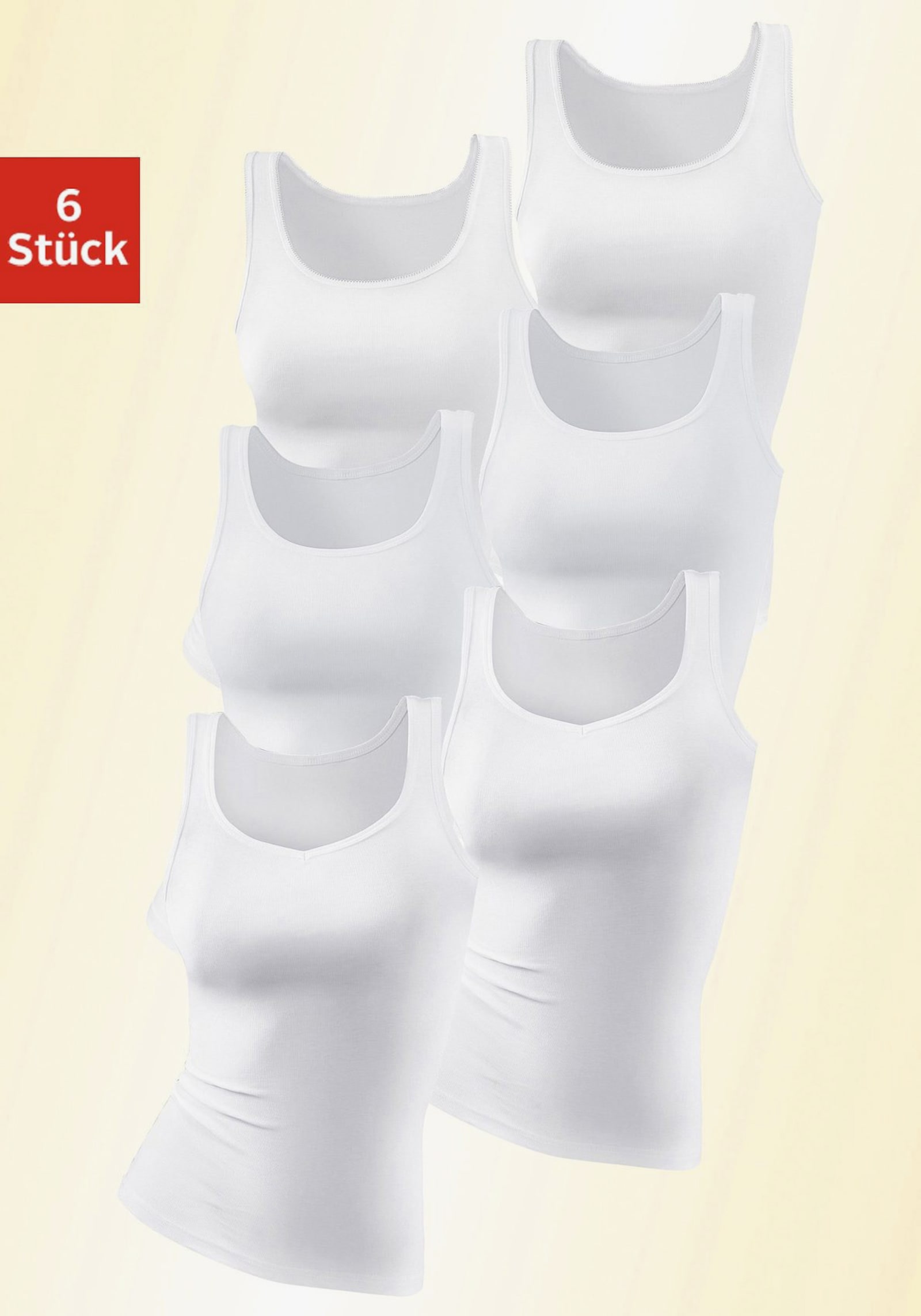 petite fleur Achselhemd - weiss