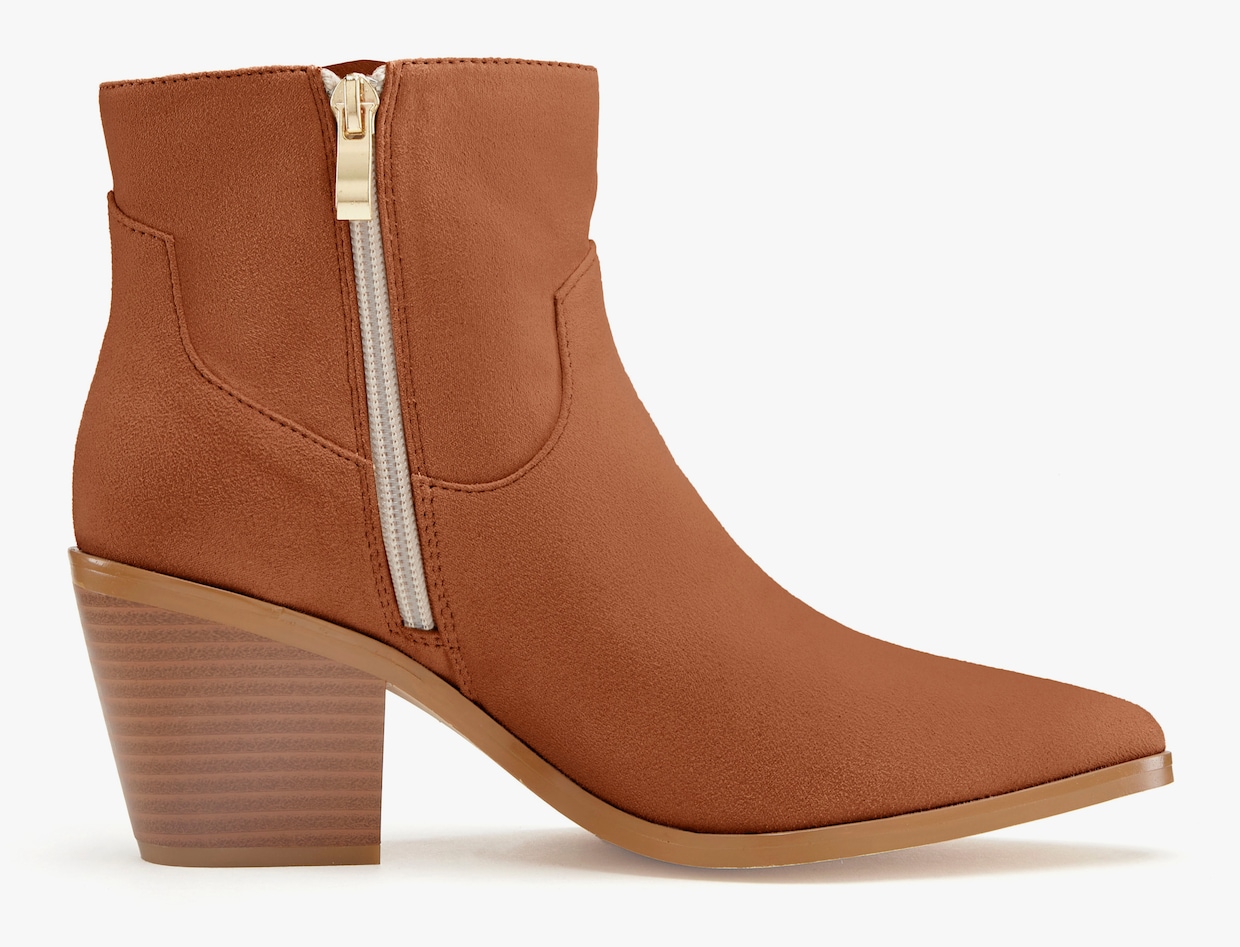 LASCANA Stiefelette - camelfarben