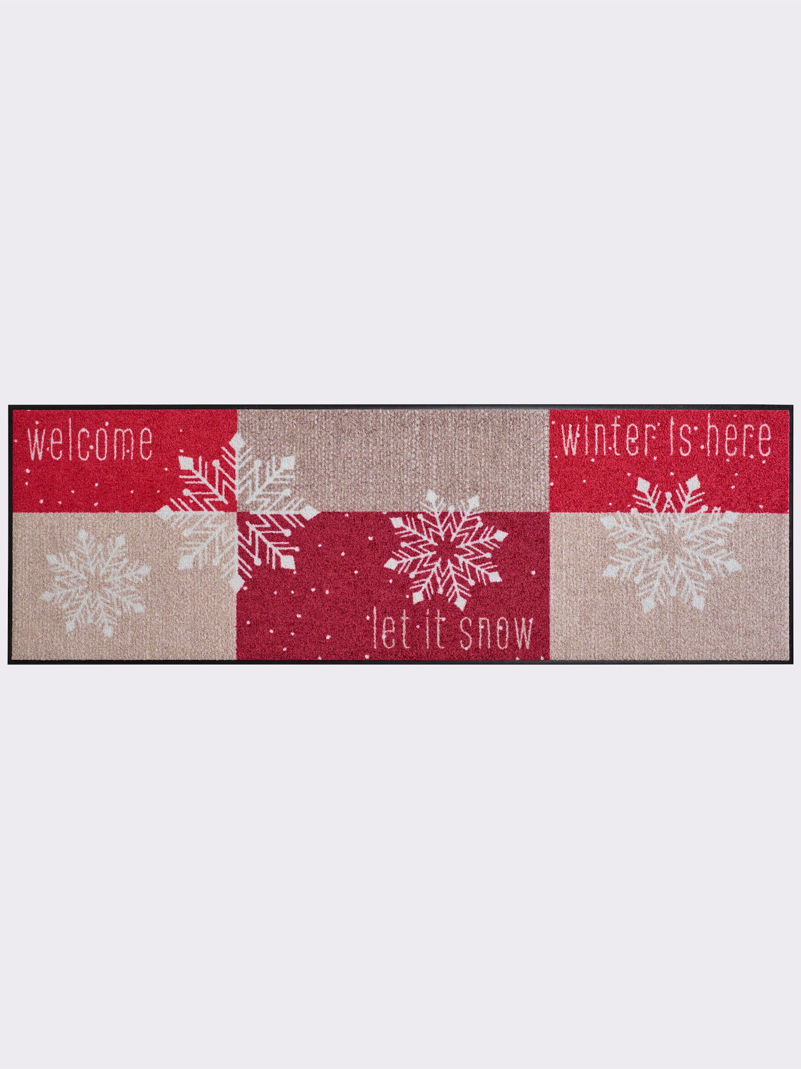Salonloewe Paillasson - rouge-taupe
