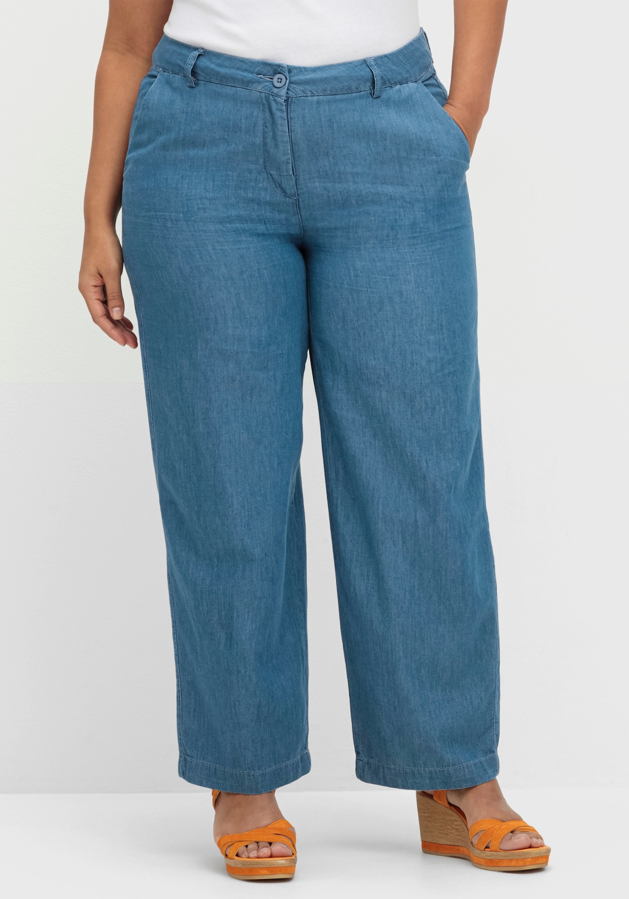 Culotte - blue-bleached