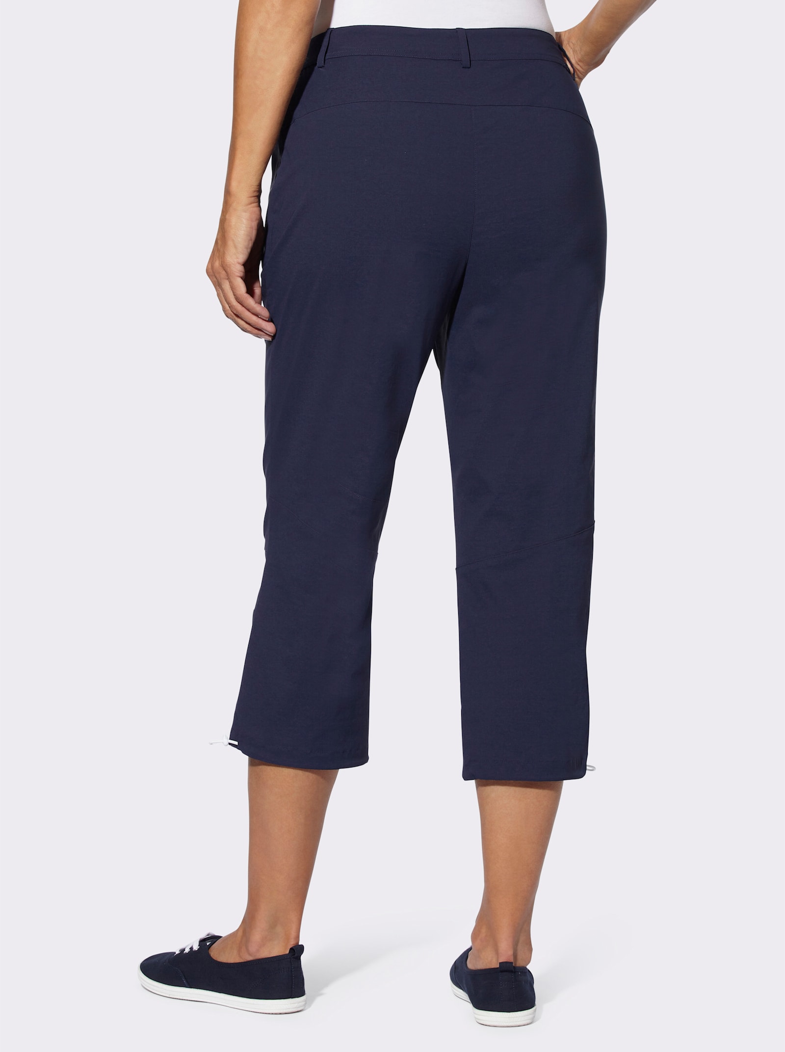 Funktionshose in 3/4-Länge - marine