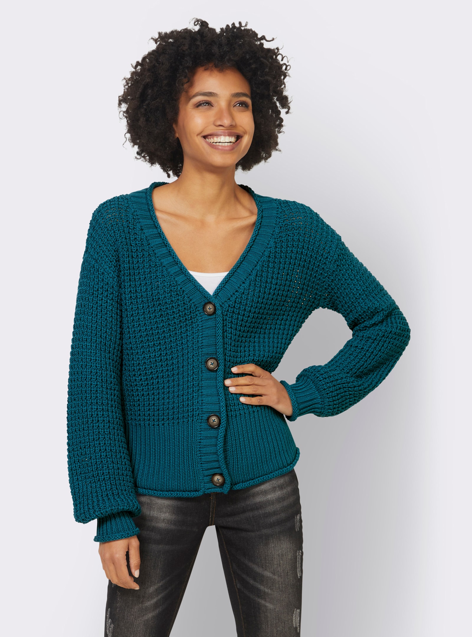heine Cardigan - aquapetrol