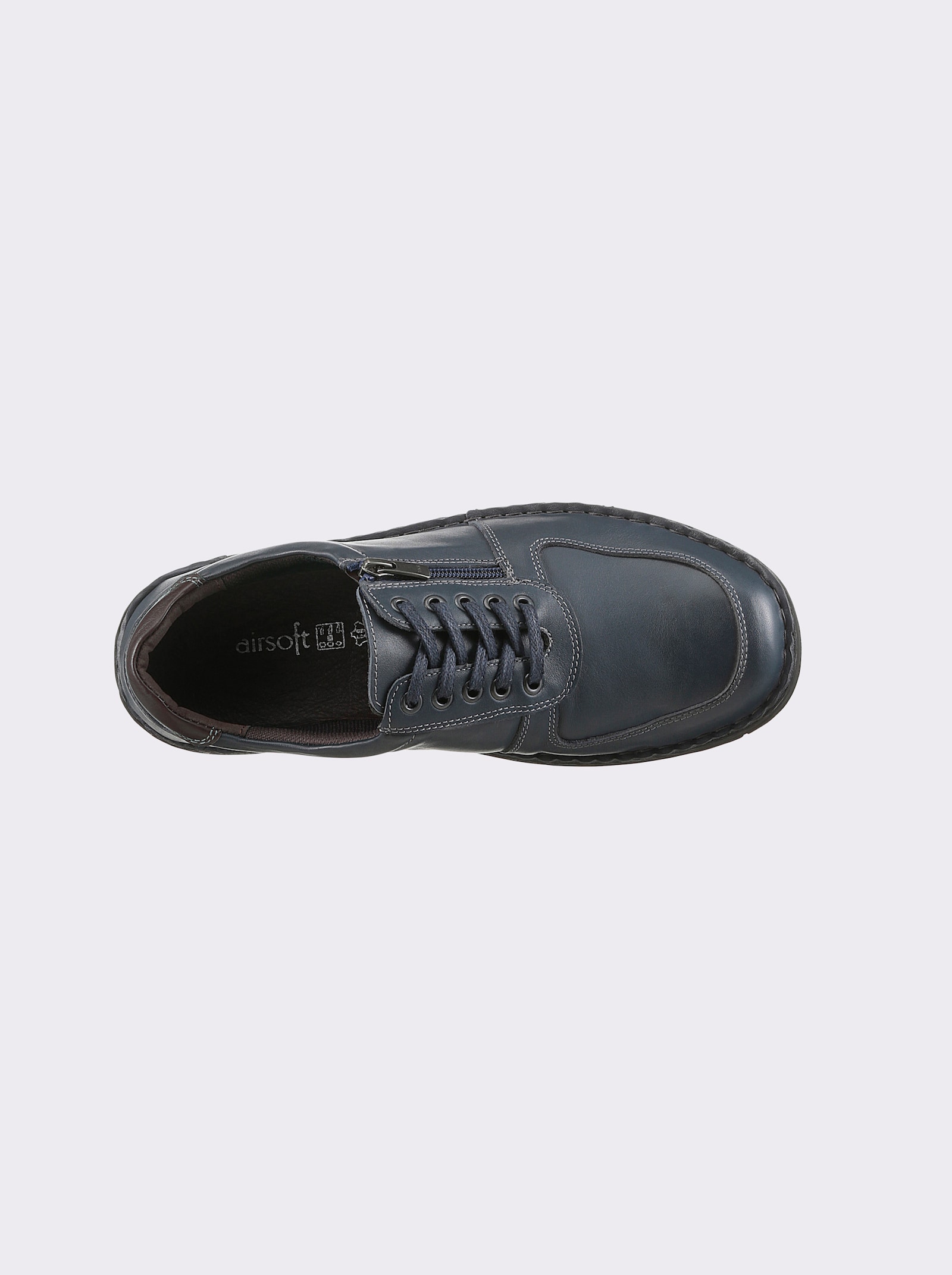 airsoft modern+ Sneaker, geschikt voor eigen inlegzolen - jeansblauw