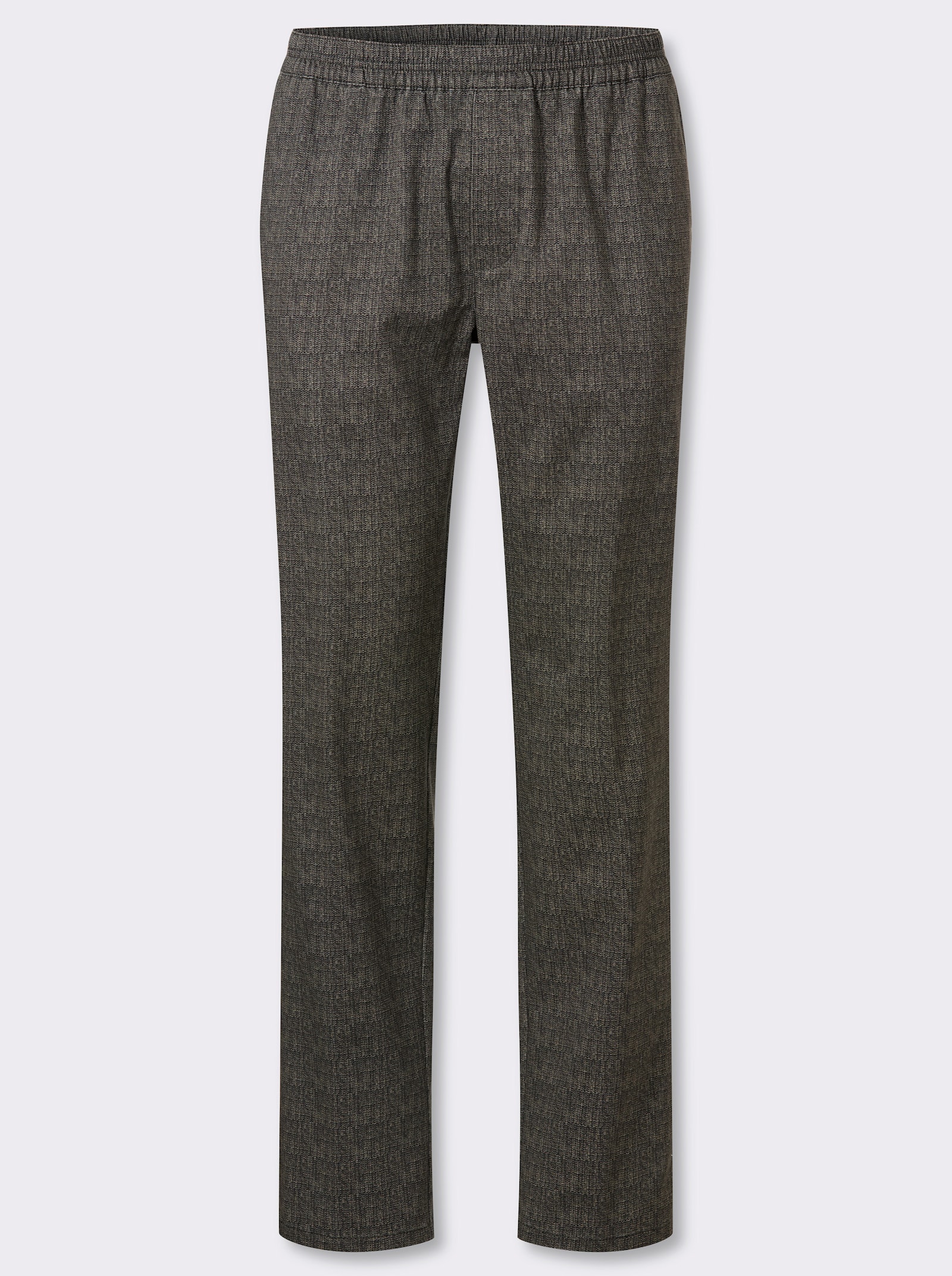 Brühl Schlupfhose mit Easy Care-Ausrüstung - schoko-gemustert