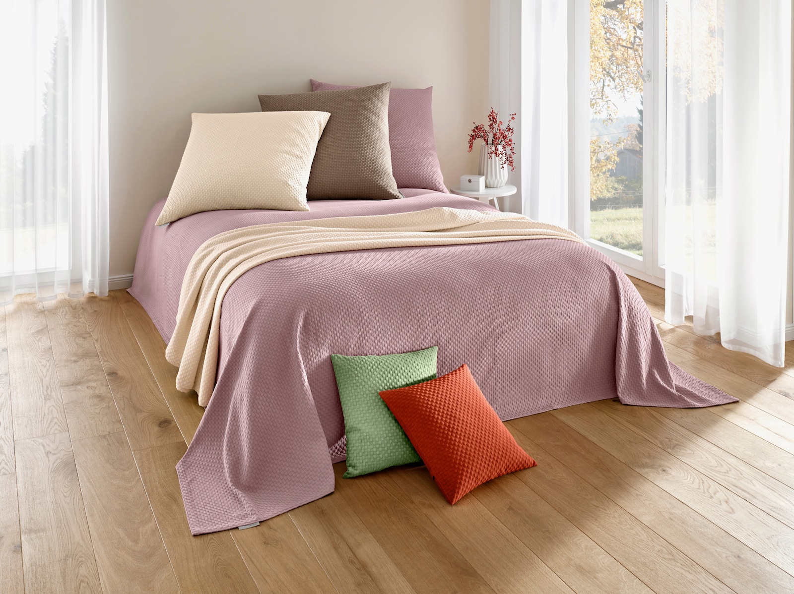 Pereira da Cunha Tagesdecke - mauve